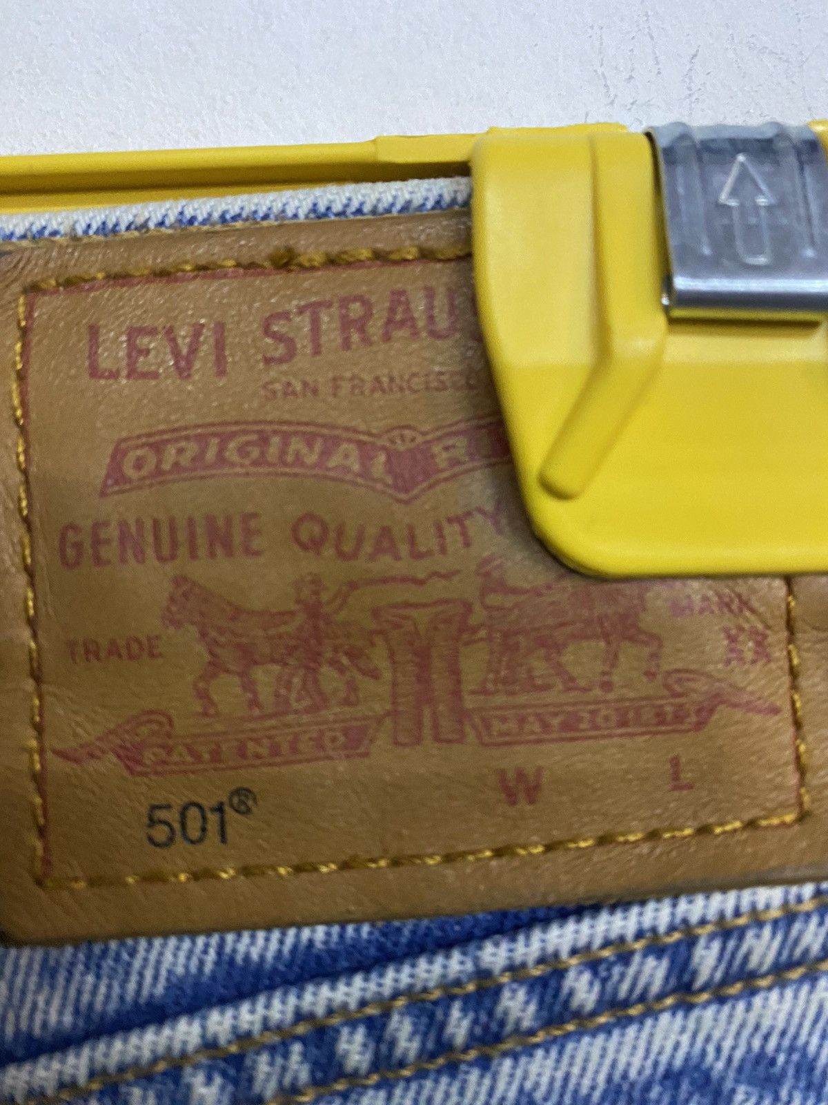 Levi's × Levi's Vintage Clothing Levis 501 big E acid wash Size US 29 - 7 Thumbnail