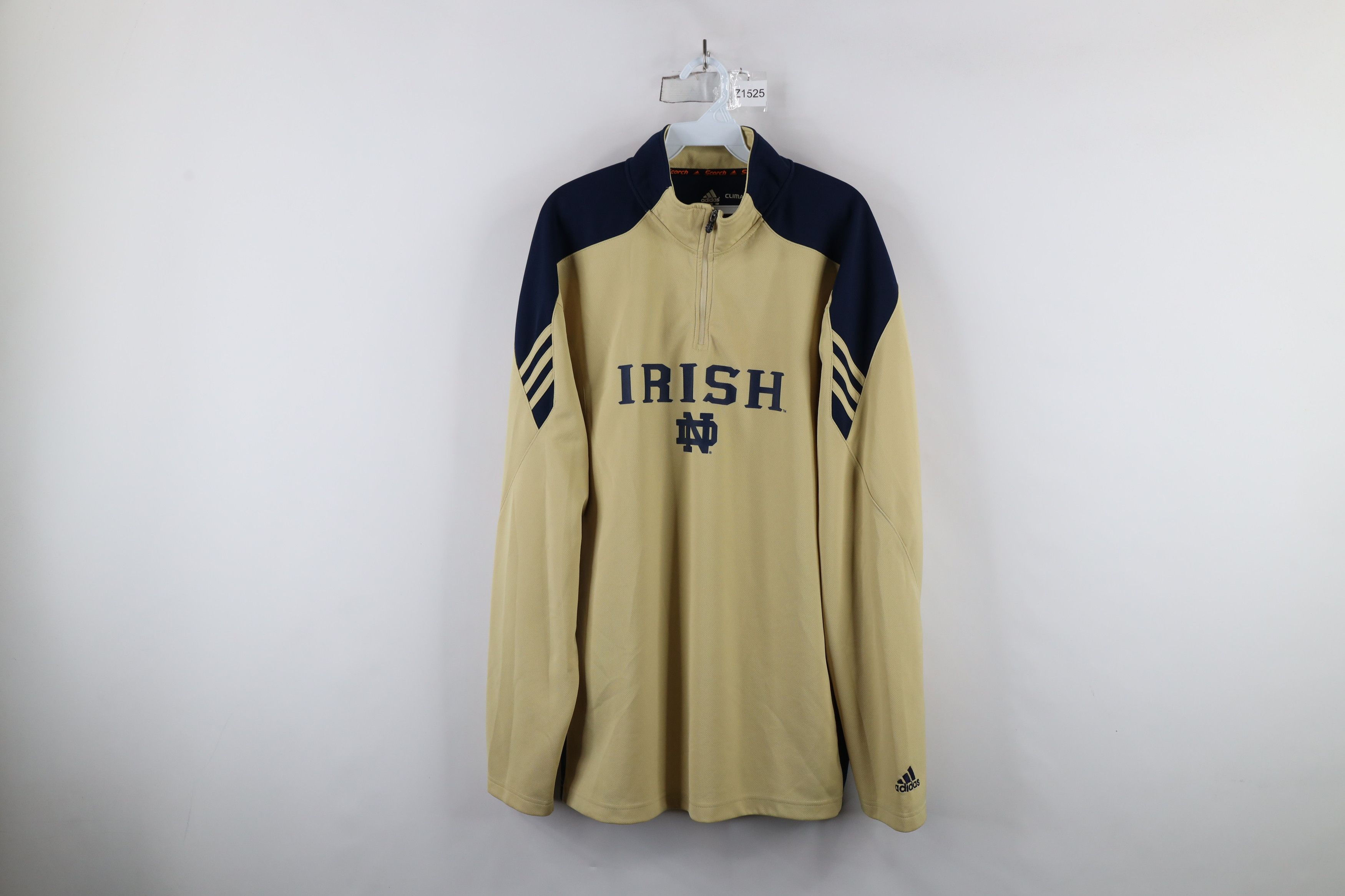 Adidas Adidas Notre Dame University Football Team Issued Sweater Size US XL / EU 56 / 4 - 1 Thumbnail