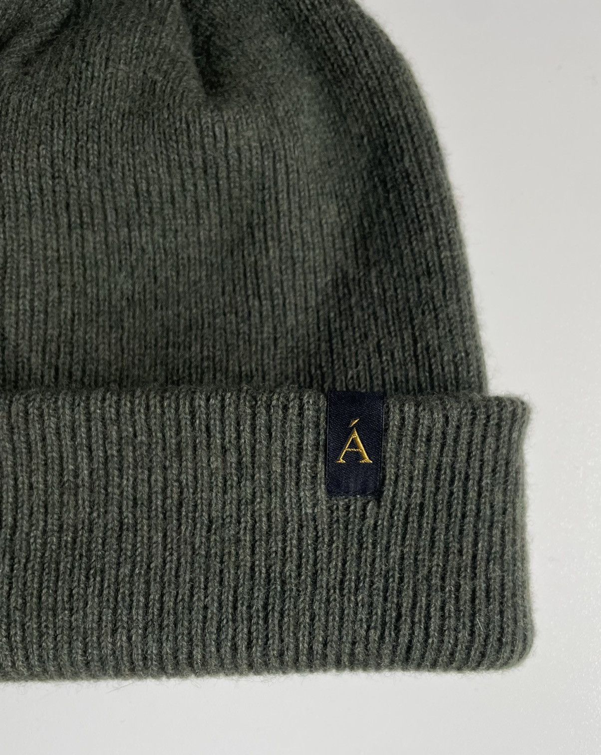 Other Anian Recycled Cashmere/ Merino Beanie DARK GREEN Size ONE SIZE - 2 Thumbnail