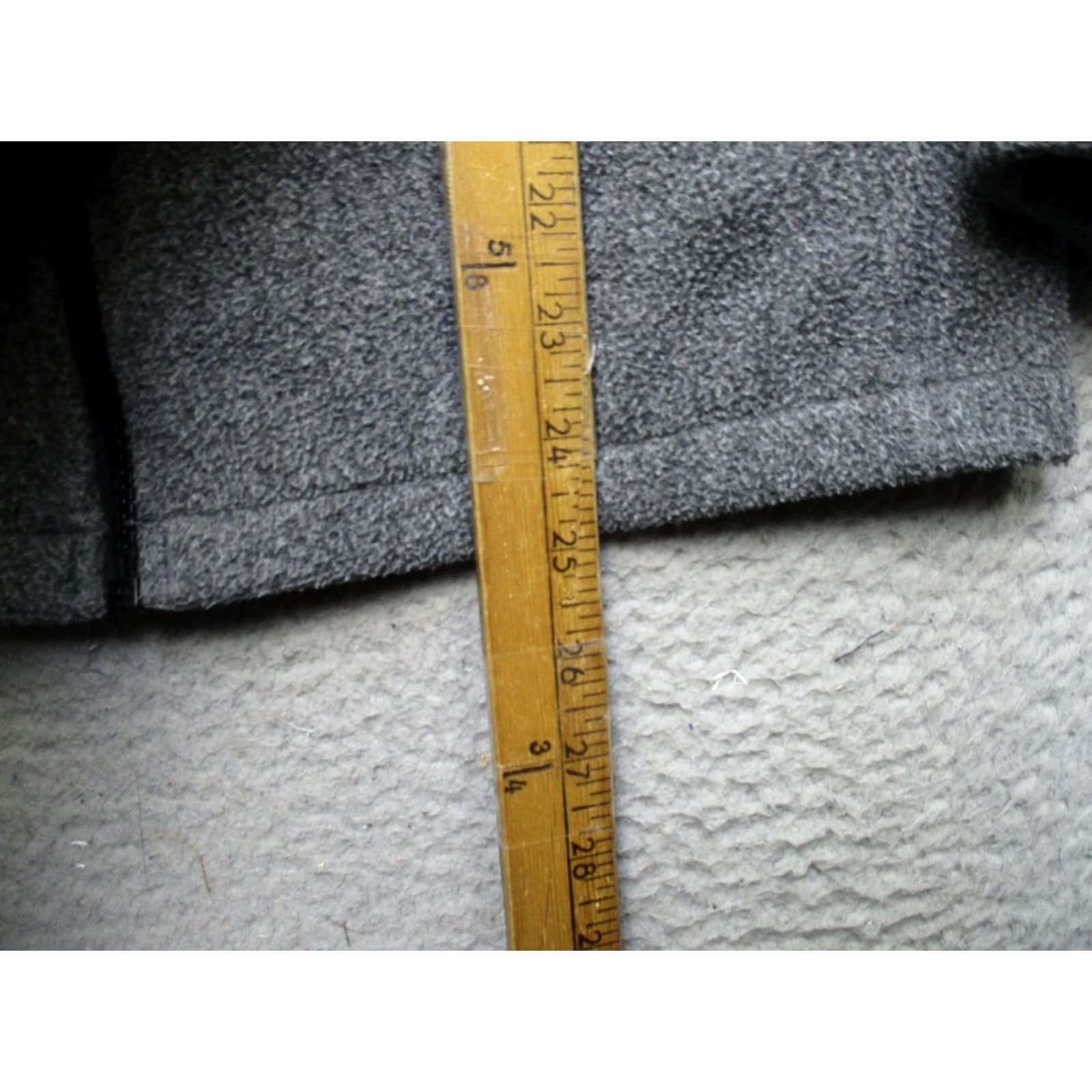 The North Face The North Face Jacket Womens Small Gray Black Fleece Softshell Hybrid Full Zip Size S / US 4 / IT 40 - 5 Thumbnail