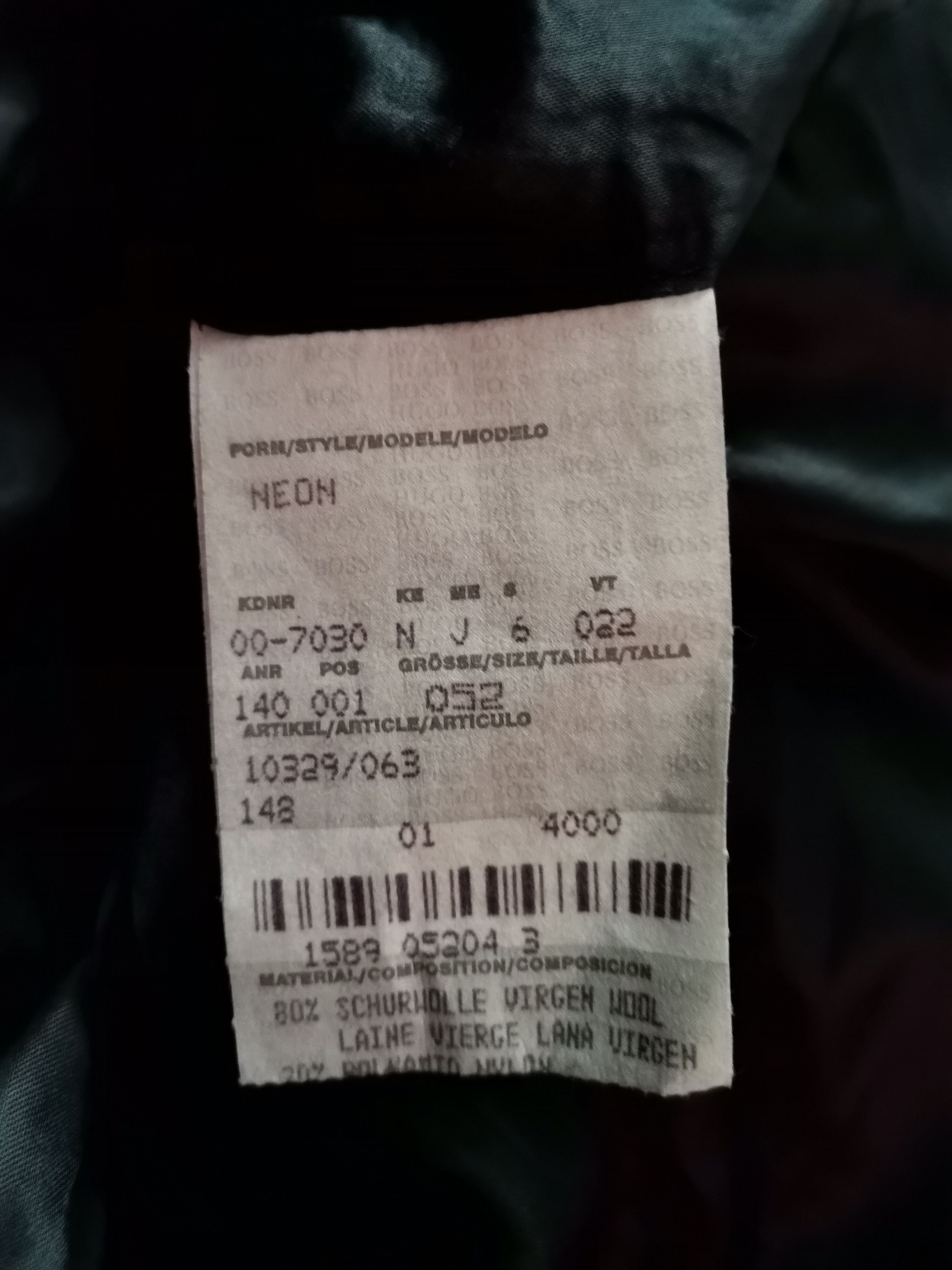 Hugo Boss Hugo Boss Coat Size US L / EU 52-54 / 3 - 3 Thumbnail