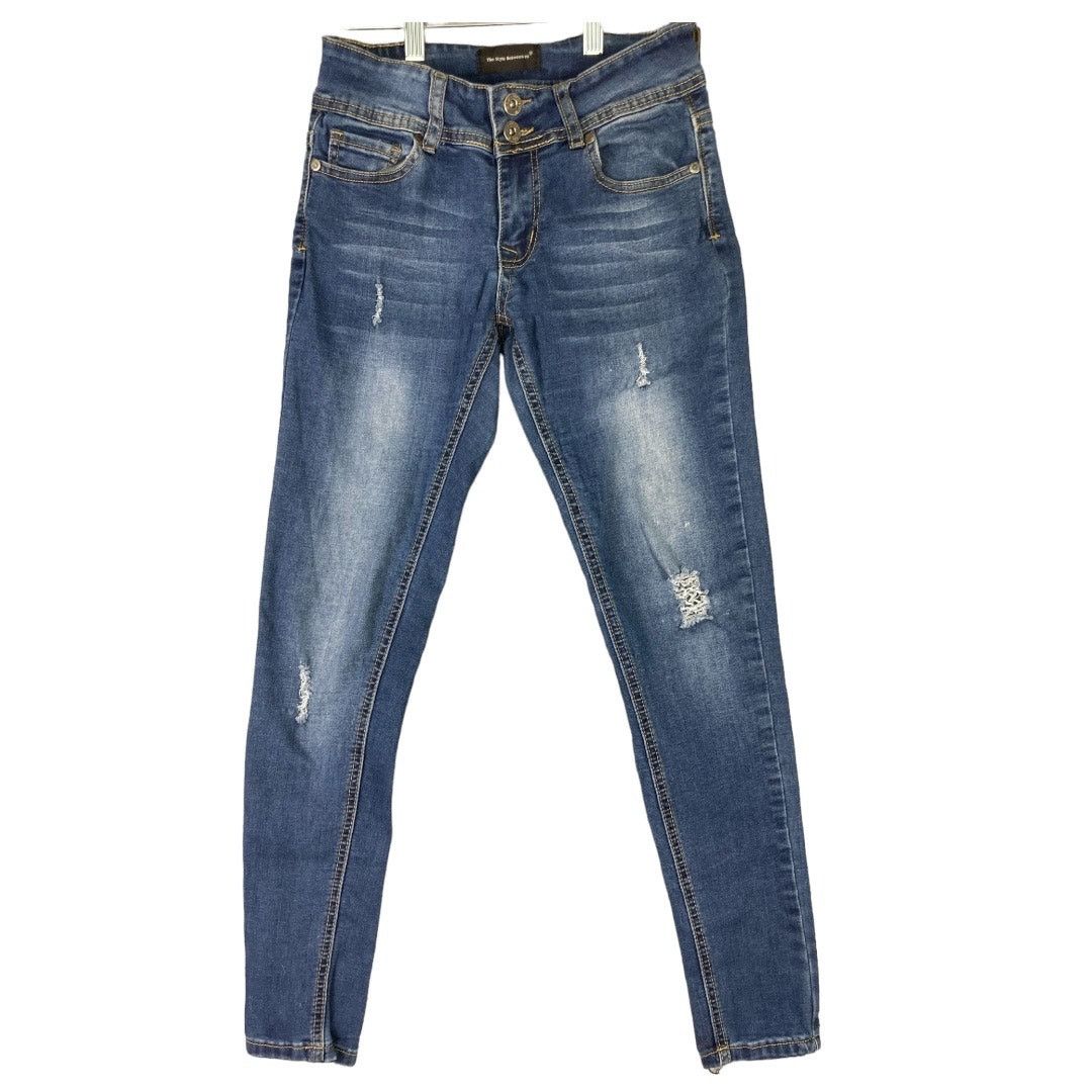 Other Style Between Us Juniors Skinny Jeans Blue Size 1 Denim Size 23" - 1 Thumbnail