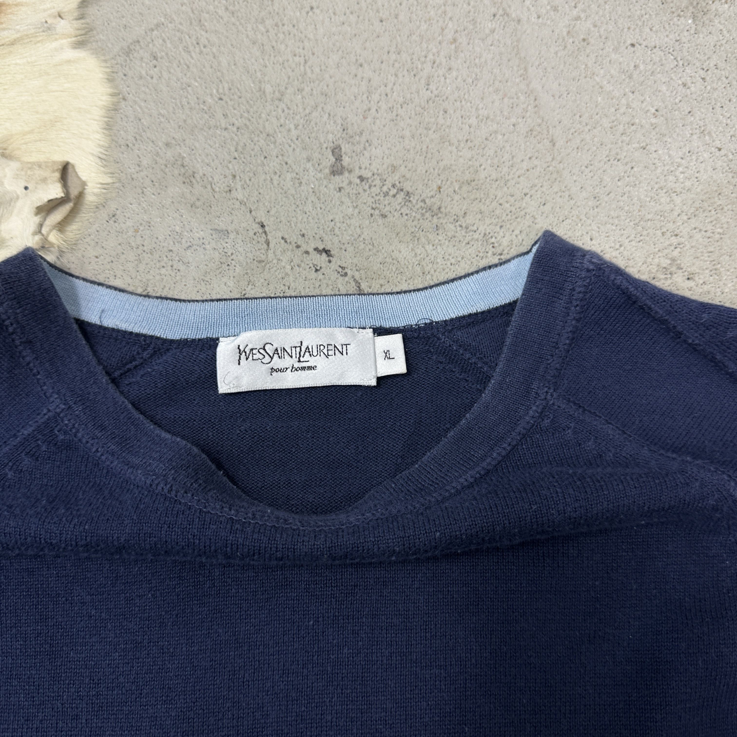 Yves Saint Laurent Vintage Old Money Yves Saint Laurent Sweater Y2K Size US XL / EU 56 / 4 - 5 Thumbnail
