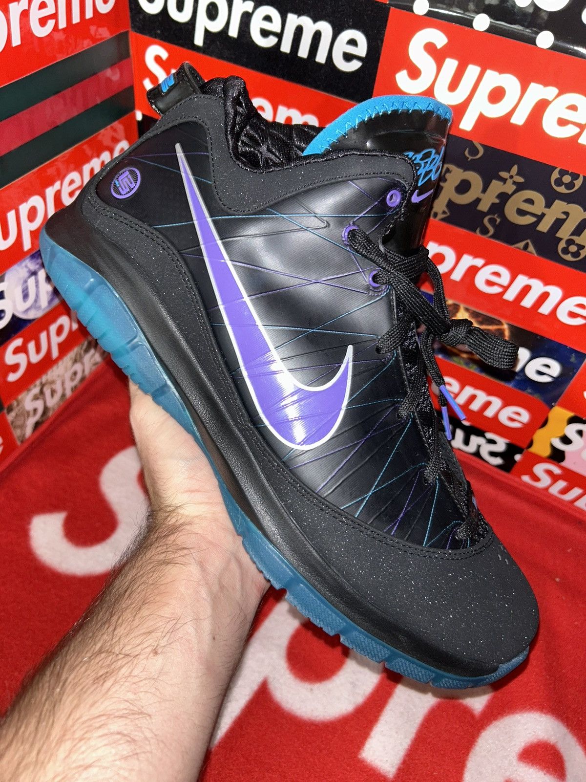 Nike Nike LeBron 7 PS P.S. Summit Lake Hornets 407639-001 13 NEW Size US 13 / EU 46 - 8 Thumbnail