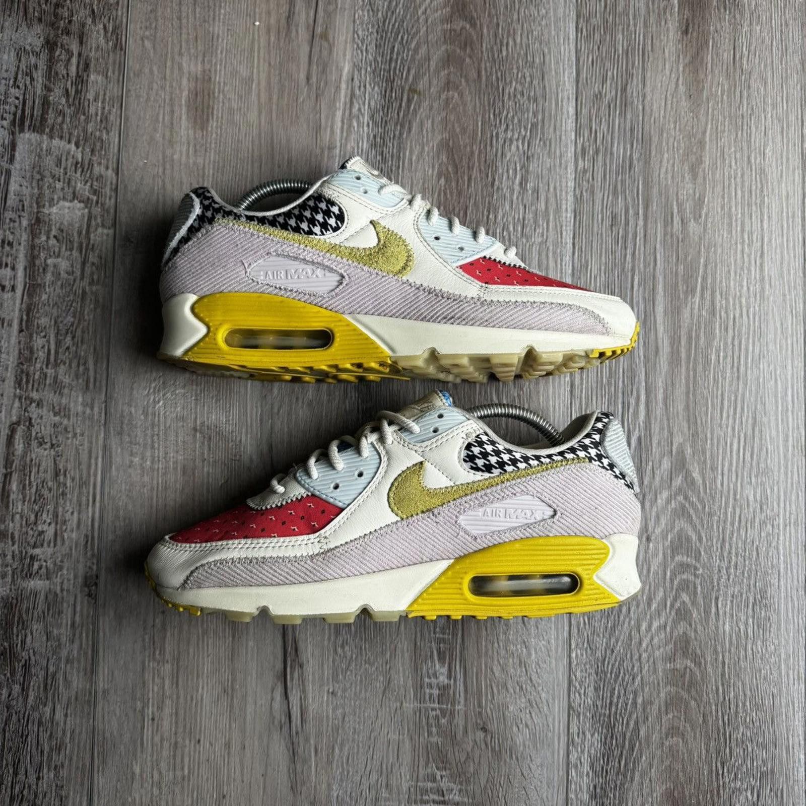 Nike NIKE • Air Max '90 Patchwork" (9M) Size US 9 / EU 42 - 2 Thumbnail