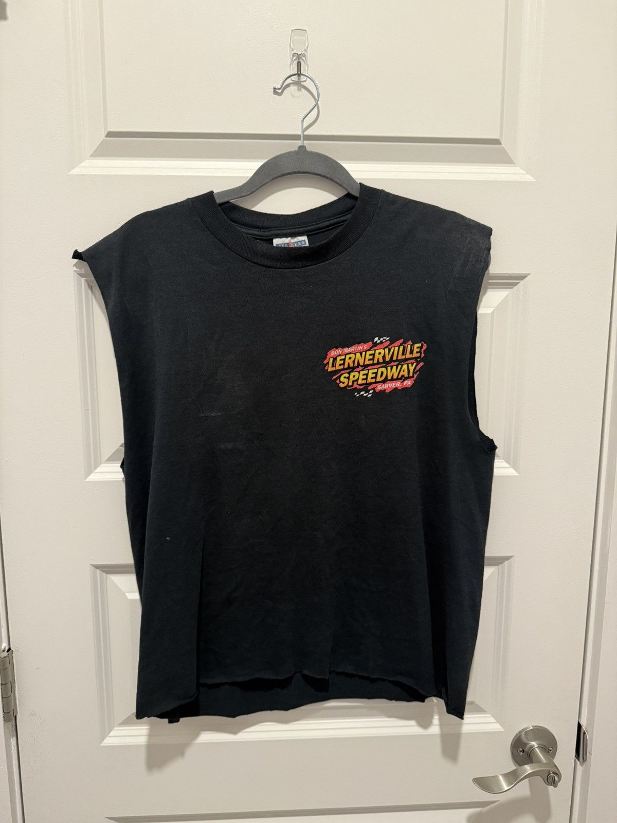 Vintage Vintage Racing Cutoff Tee Size US L / EU 52-54 / 3 - 1 Thumbnail