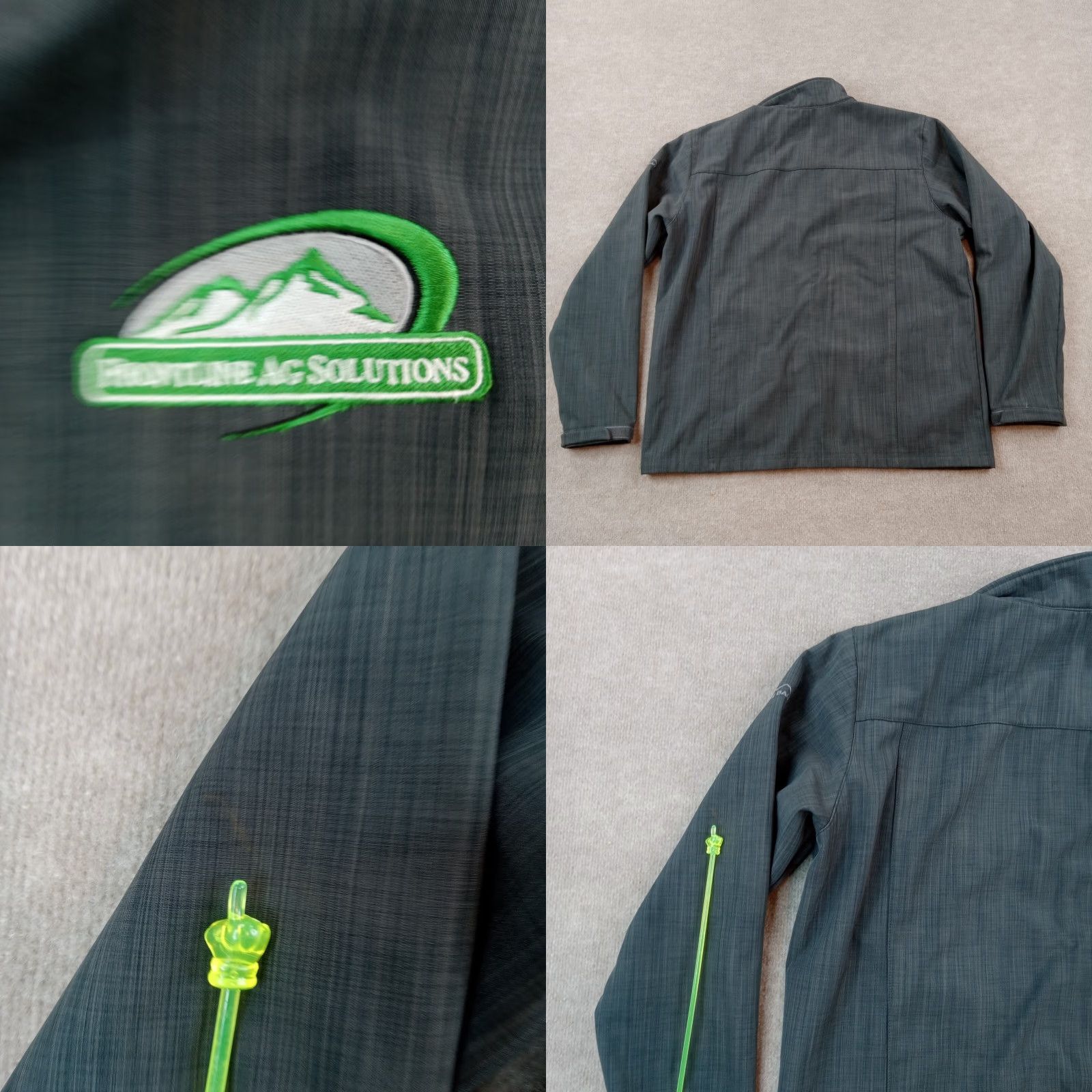 Eddie Bauer Eddie Bauer Men's Gray Full Zip Softshell Bomber Jacket Extra Large Size US XL / EU 56 / 4 - 8 Thumbnail