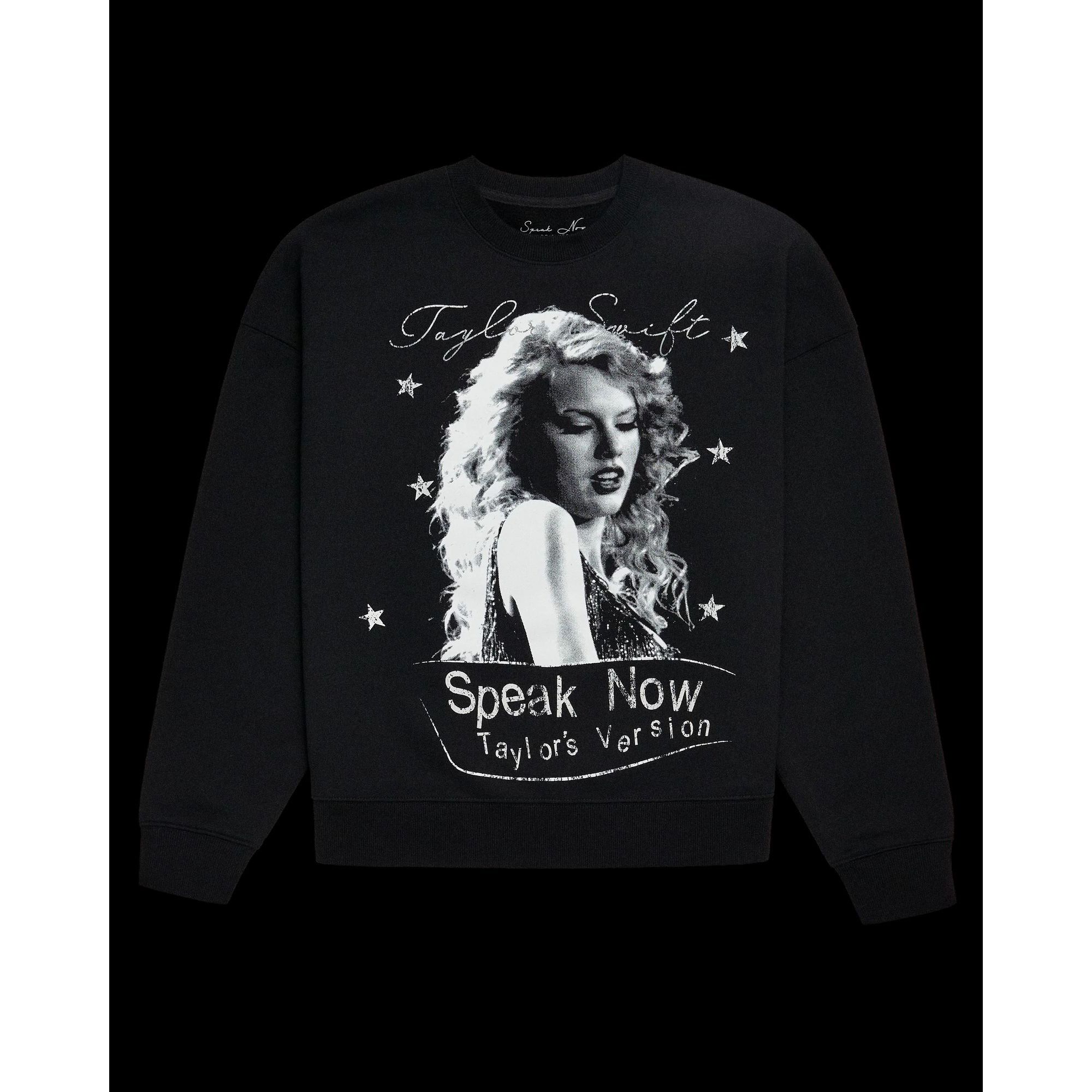 Band Tees NEW TAYLOR SWIFT SPEAK NOW CREWNECK SWEATSHIRT MEDIUM Size M / US 6-8 / IT 42-44 - 1 Thumbnail
