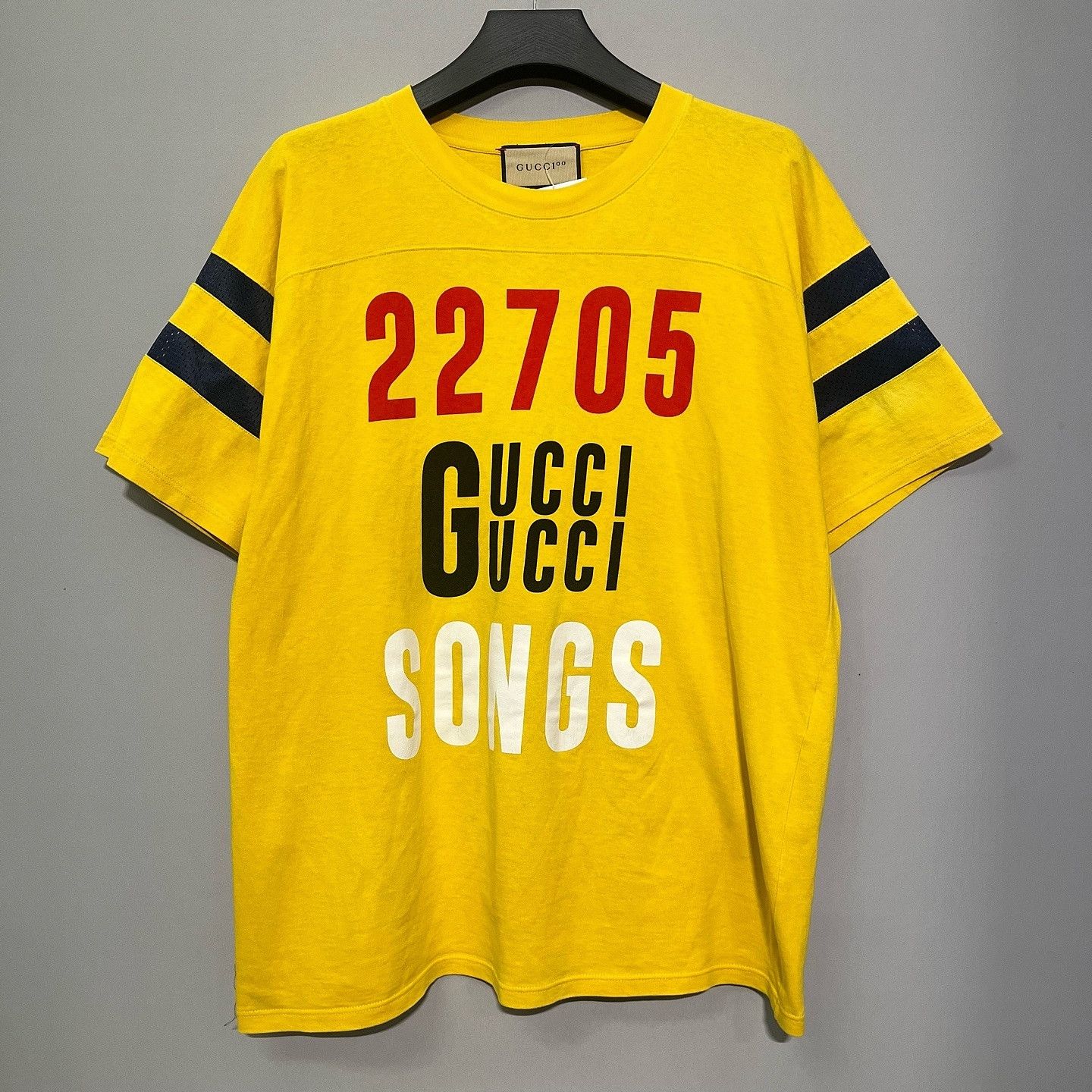Gucci Gucci 100 Graphic Short Sleeve T-Shirt Size XL Size US XL / EU 56 / 4 - 1 Thumbnail