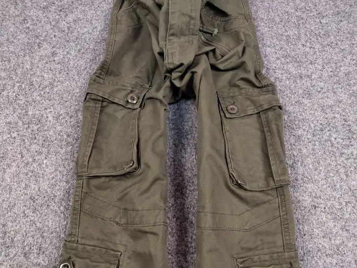 Japanese Brand Vintage Japanese Multi Pocket Cargo Pants Y2K Travis Style Size US 36 / EU 52 - 5 Thumbnail