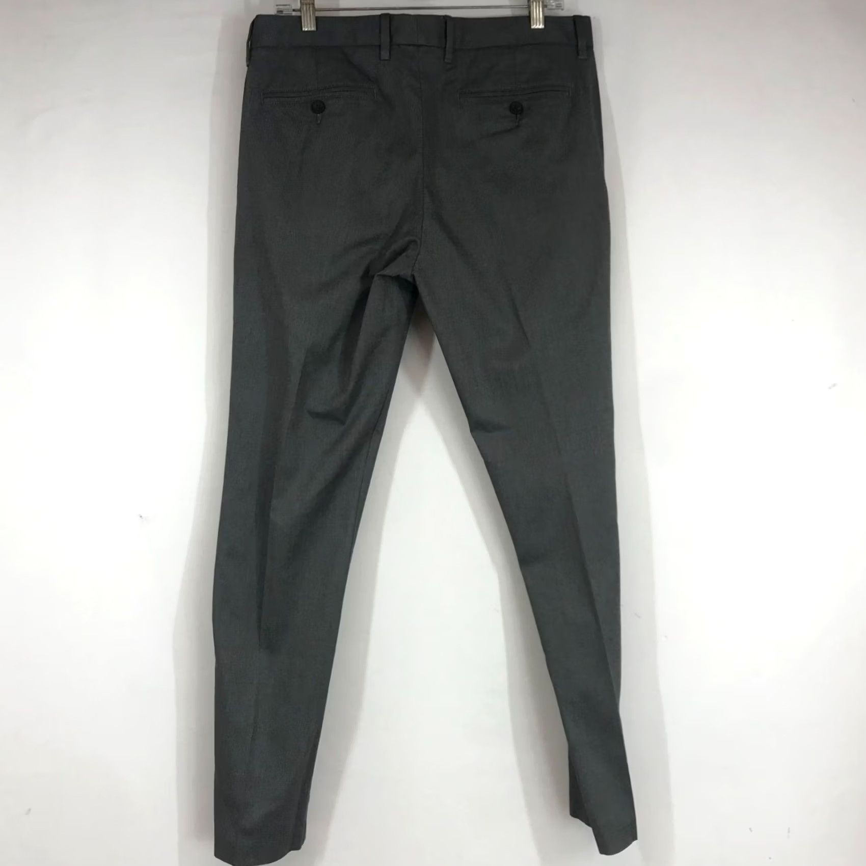Bonobos BONOBOS Mens 33 X 30 Gray Cotton Blend Tuesday Tailored Pants Size US 33 - 4 Thumbnail