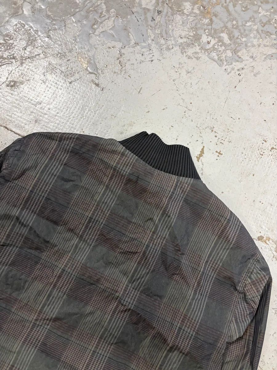 Dolce & Gabbana 2000s Dolce & Gabbana Grey Checkered Nylon Jacket Size US M / EU 48-50 / 2 - 6 Thumbnail