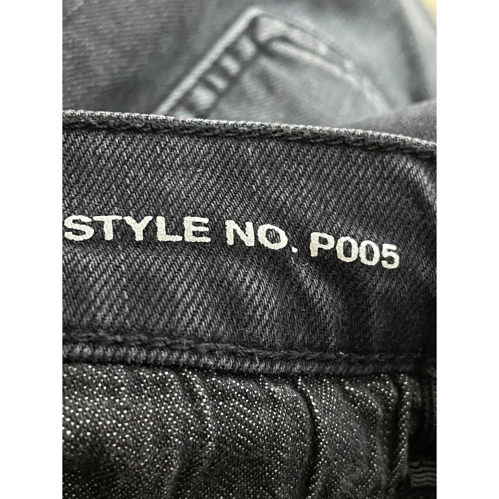 Purple Brand Purple Brand Black Faded Wash Jeans Size US 32 / EU 48 - 9 Thumbnail