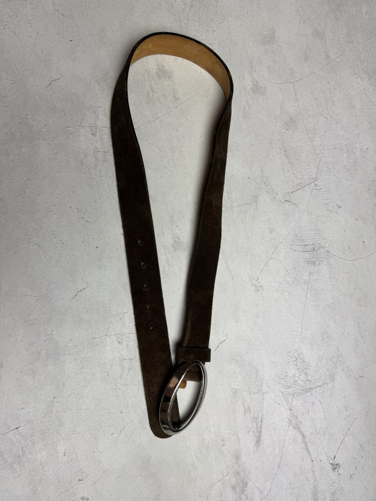 Iceberg × Vintage Iceberg Belt Leather Brown Rare Vintage Size ONE SIZE - 6 Thumbnail