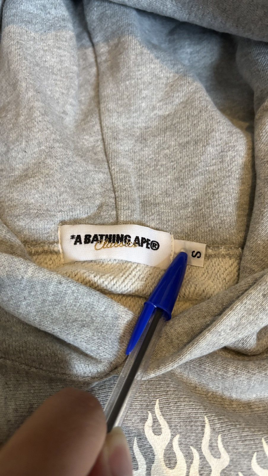 Bape Bape Flame Hoodie Size US S / EU 44-46 / 1 - 5 Thumbnail
