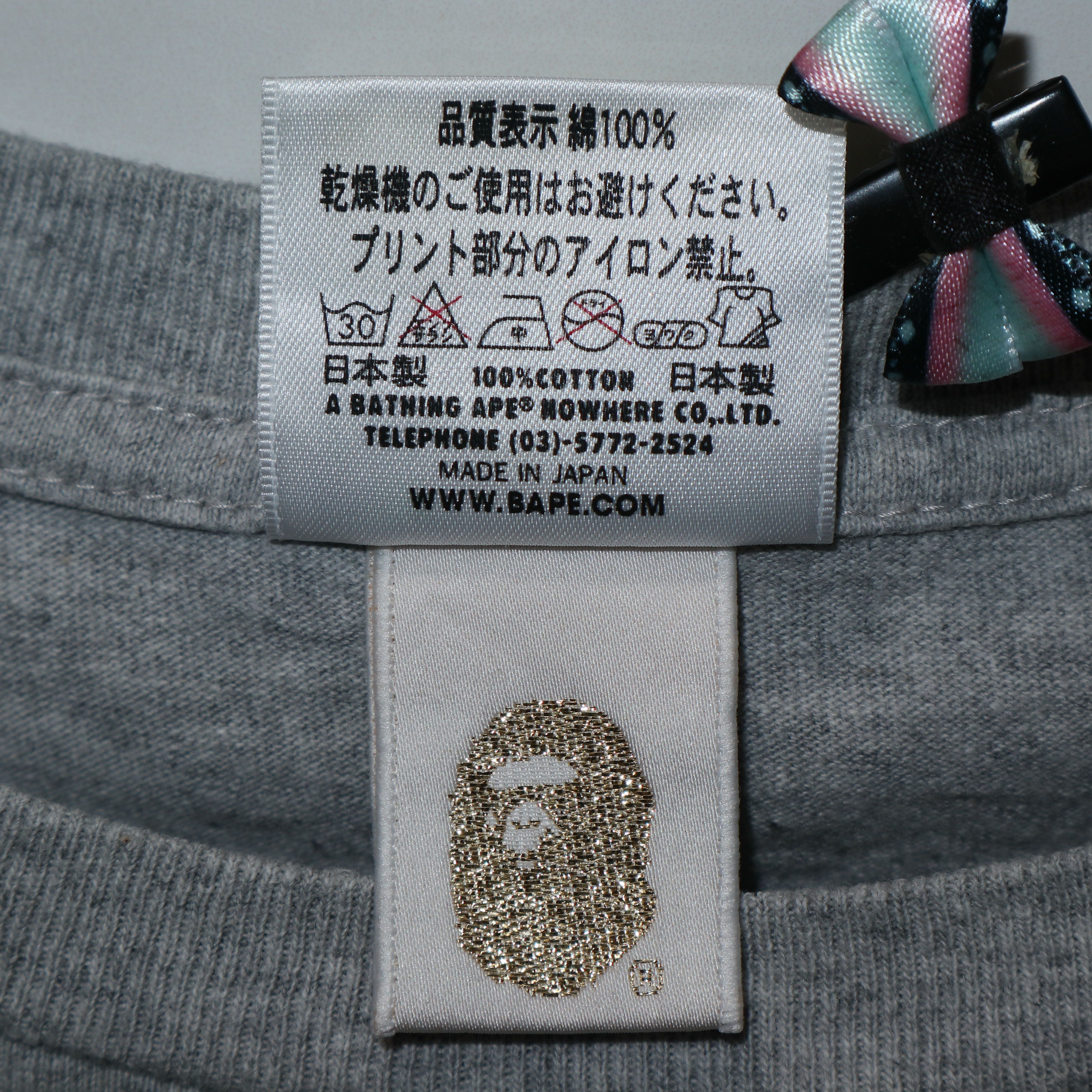 Bape Bape x Transformers Optimus Prime Baby Milo Logo Tee 2011 Size US M / EU 48-50 / 2 - 4 Thumbnail