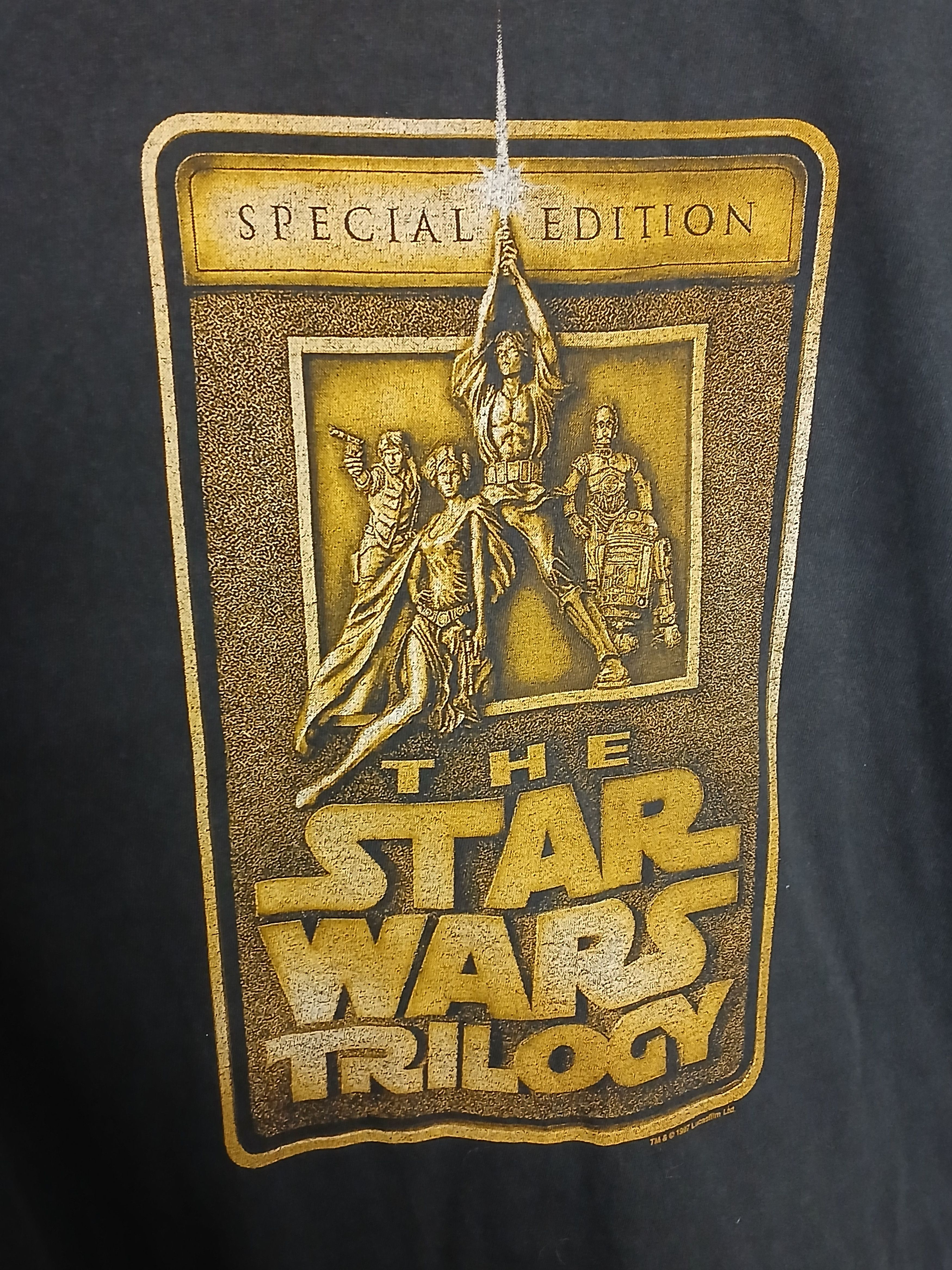 Star Wars × Vintage Vintage 1997 Star Wars Movie Single Stitch T-Shirt Size US L / EU 52-54 / 3 - 3 Thumbnail