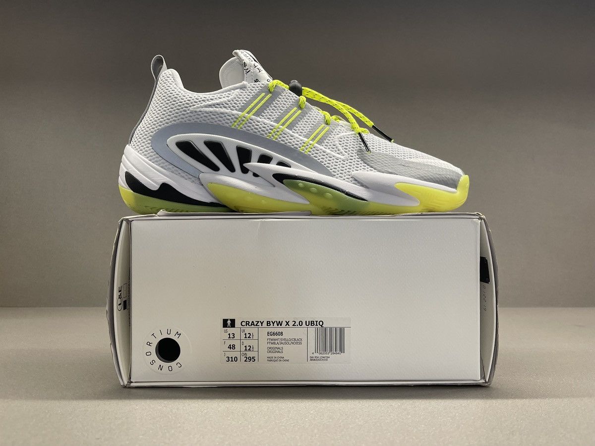 Adidas × UBIQ Adidas Crazy BYW X 2.0 Ubiq Size US 13 / EU 46 - 4 Thumbnail