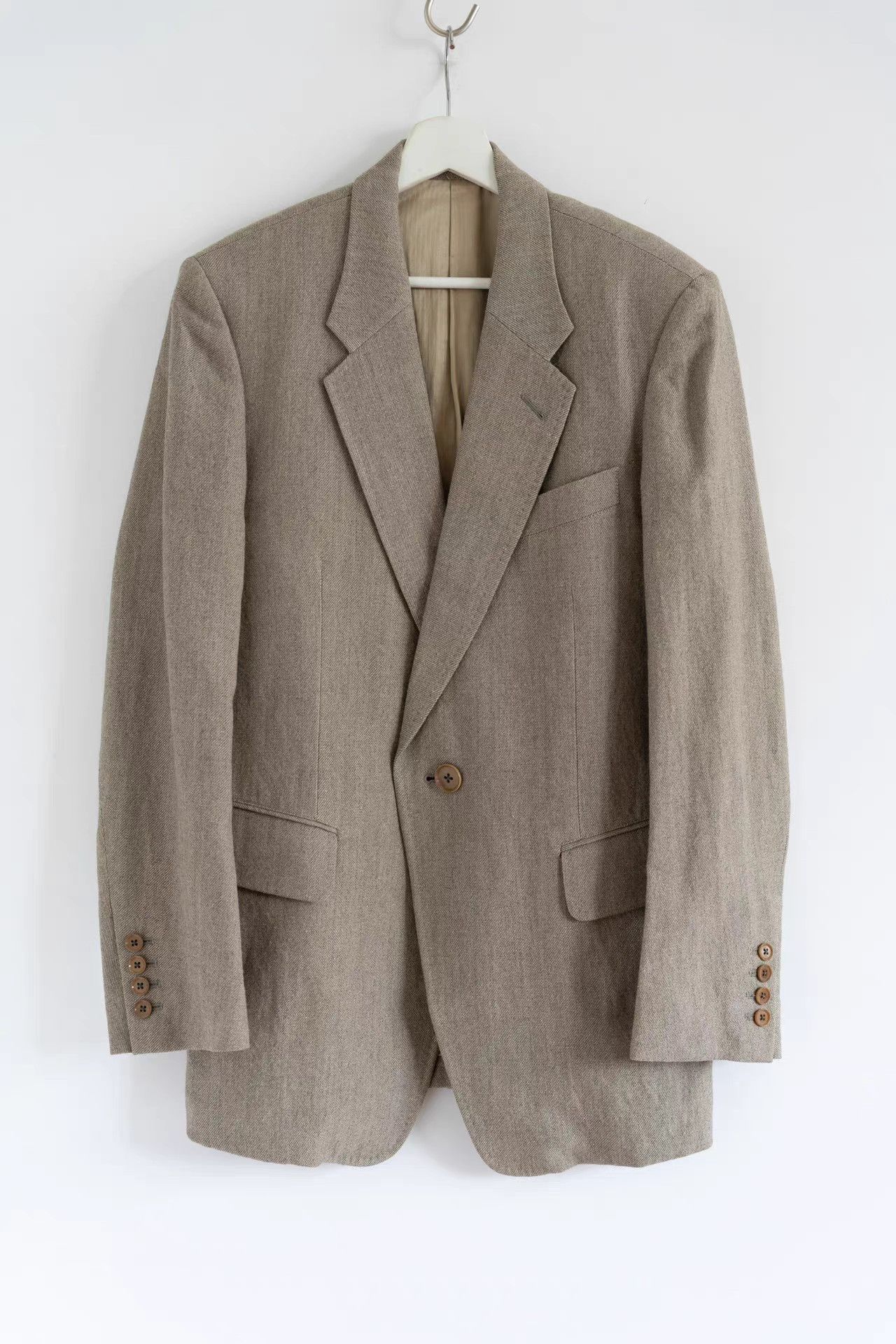 Yohji Yamamoto Yohji Yamamoto 00s Inside-Out Structure Blazer K4 Size US M / EU 48-50 / 2 - 1 Thumbnail
