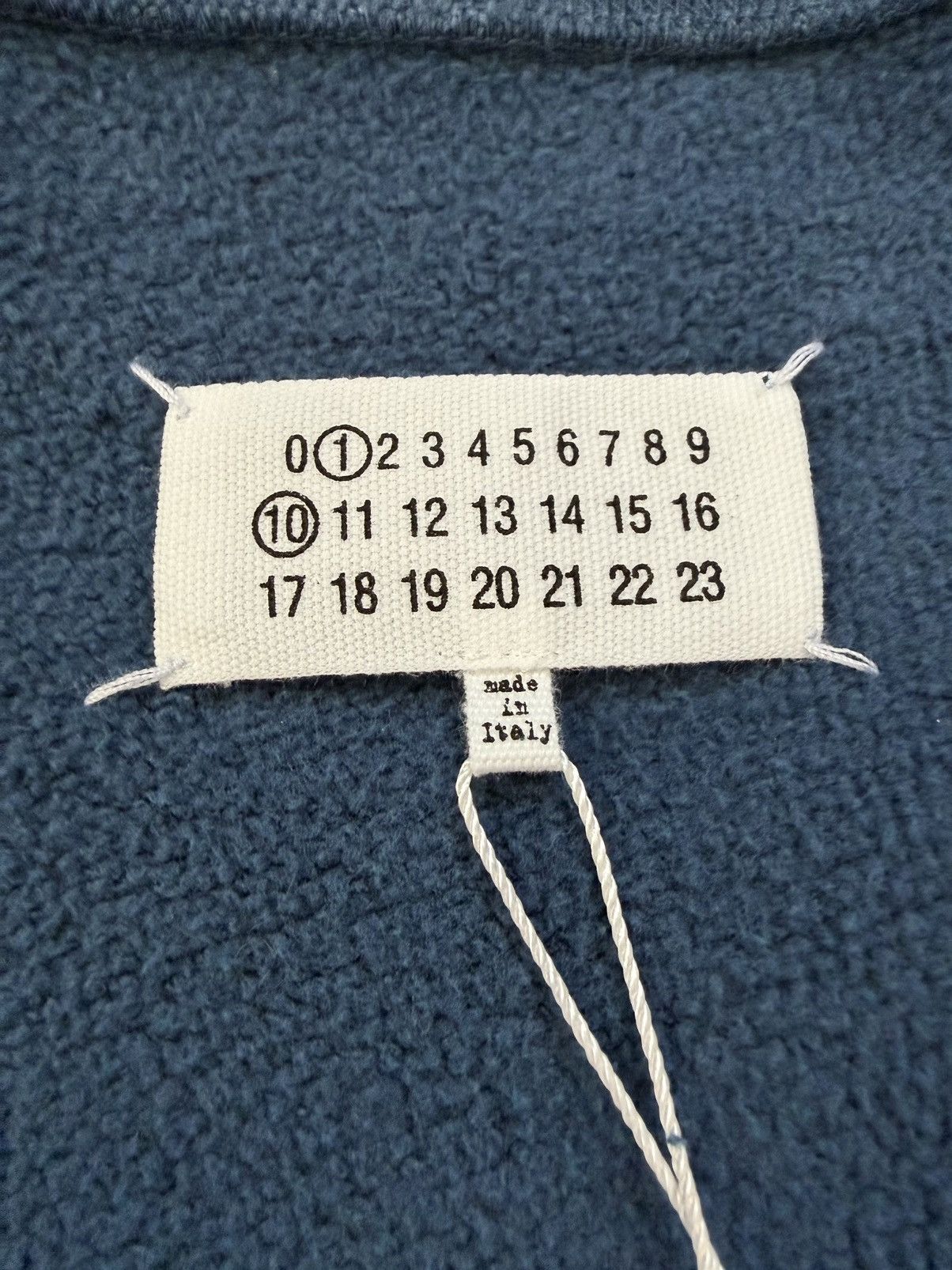 Maison Margiela $1.2k worn-look organic-cotton sweatshirt, XL (oversized),IT Size US XL / EU 56 / 4 - 19 Thumbnail