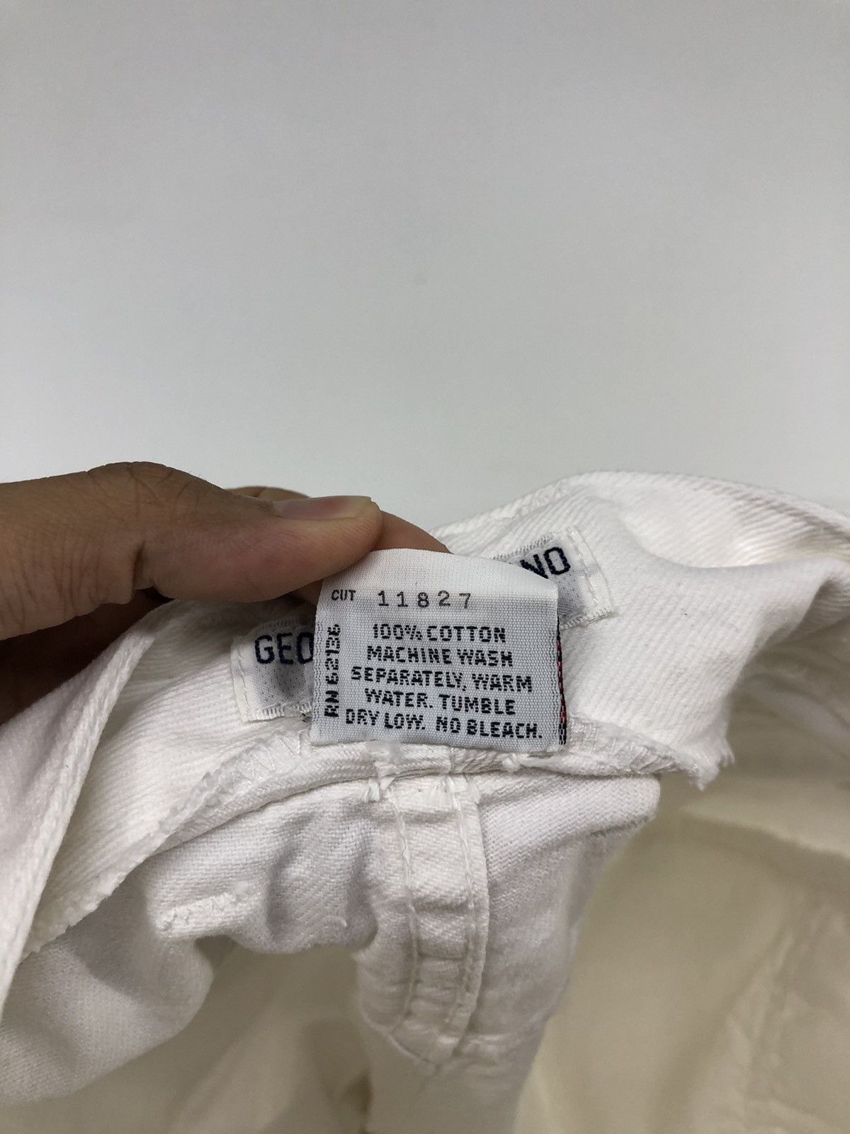 Guess Vintage Guess Georges Marciano White Jeans Size 25" / US 0 / IT 36 - 20 Thumbnail