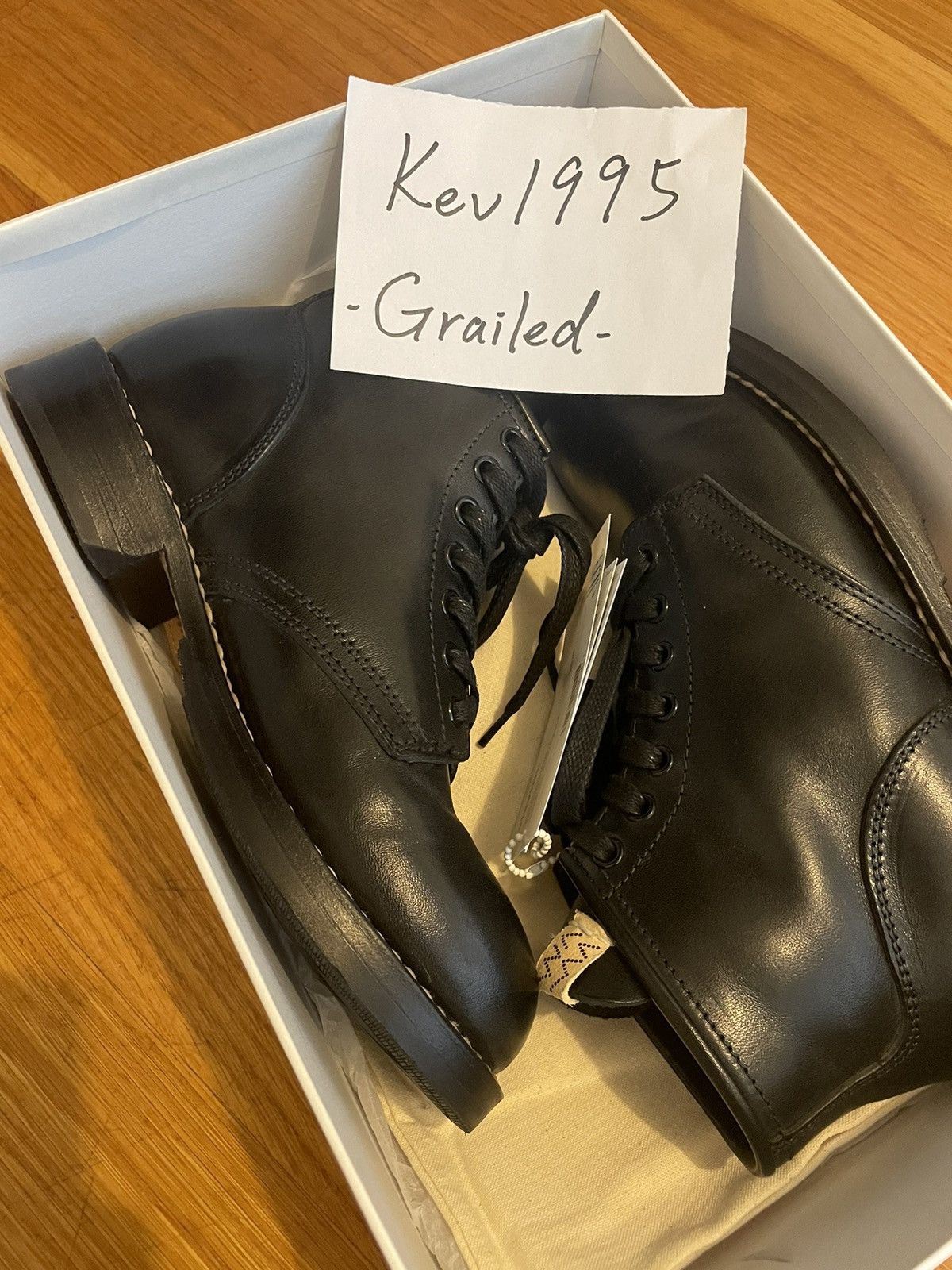 Visvim Visvim 24ss Brigadier Boots-Folk (Black) Size US 8 / EU 41 - 3 Thumbnail