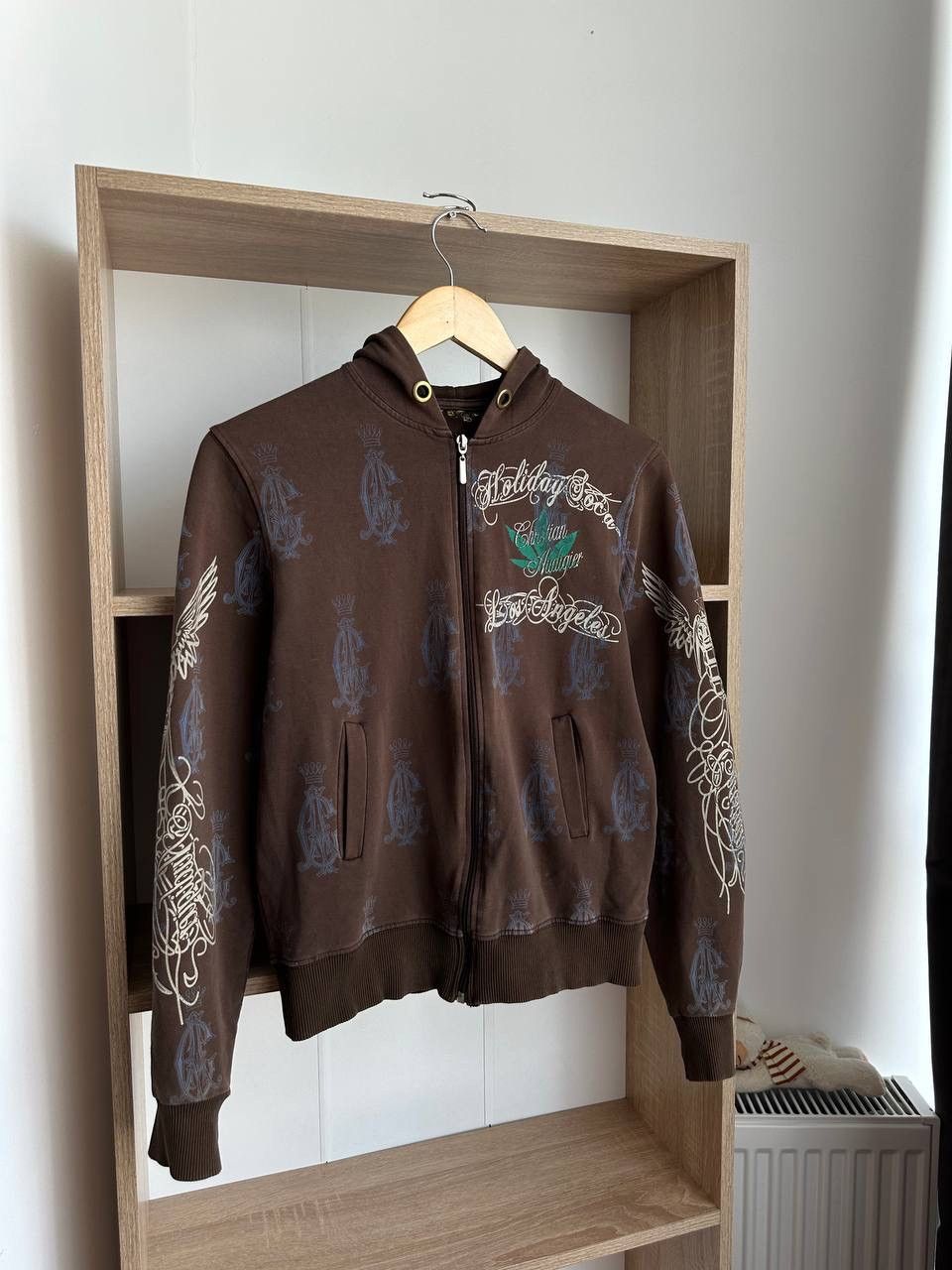 Christian Audigier × Ed Hardy × Vintage Vintage Ed Hardy Christian Audigier Hoodie Size S / US 4 / IT 40 - 8 Thumbnail
