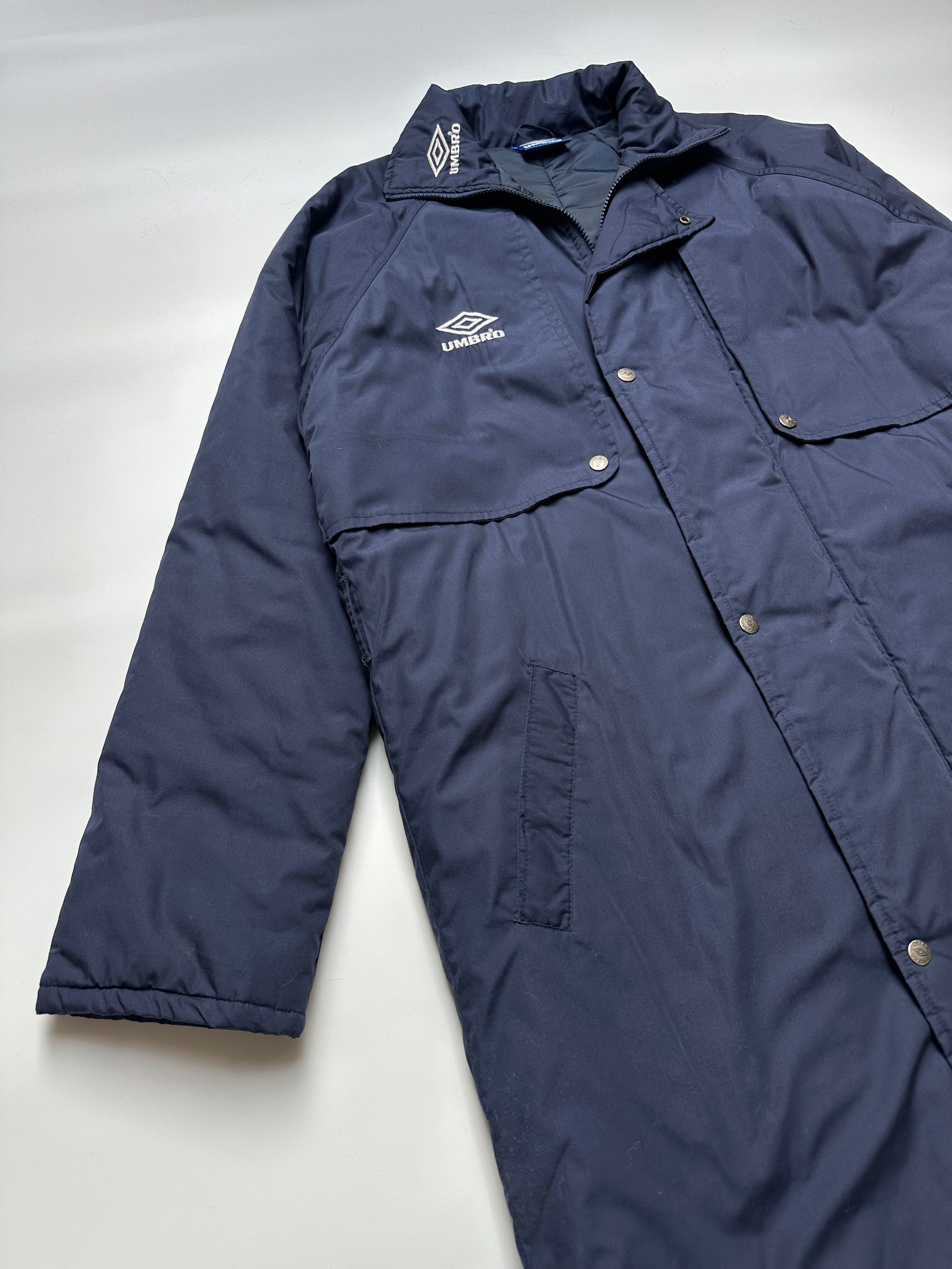 Umbro 90's UMBRO vintage padded long coat jacket Size US M / EU 48-50 / 2 - 2 Thumbnail