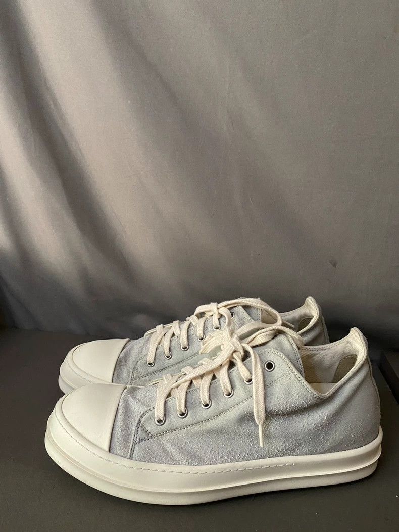 Rick Owens Rick Owens Low-Top Sneakers Mint Green-yf Size US 10.5 / EU 43-44 - 1 Thumbnail