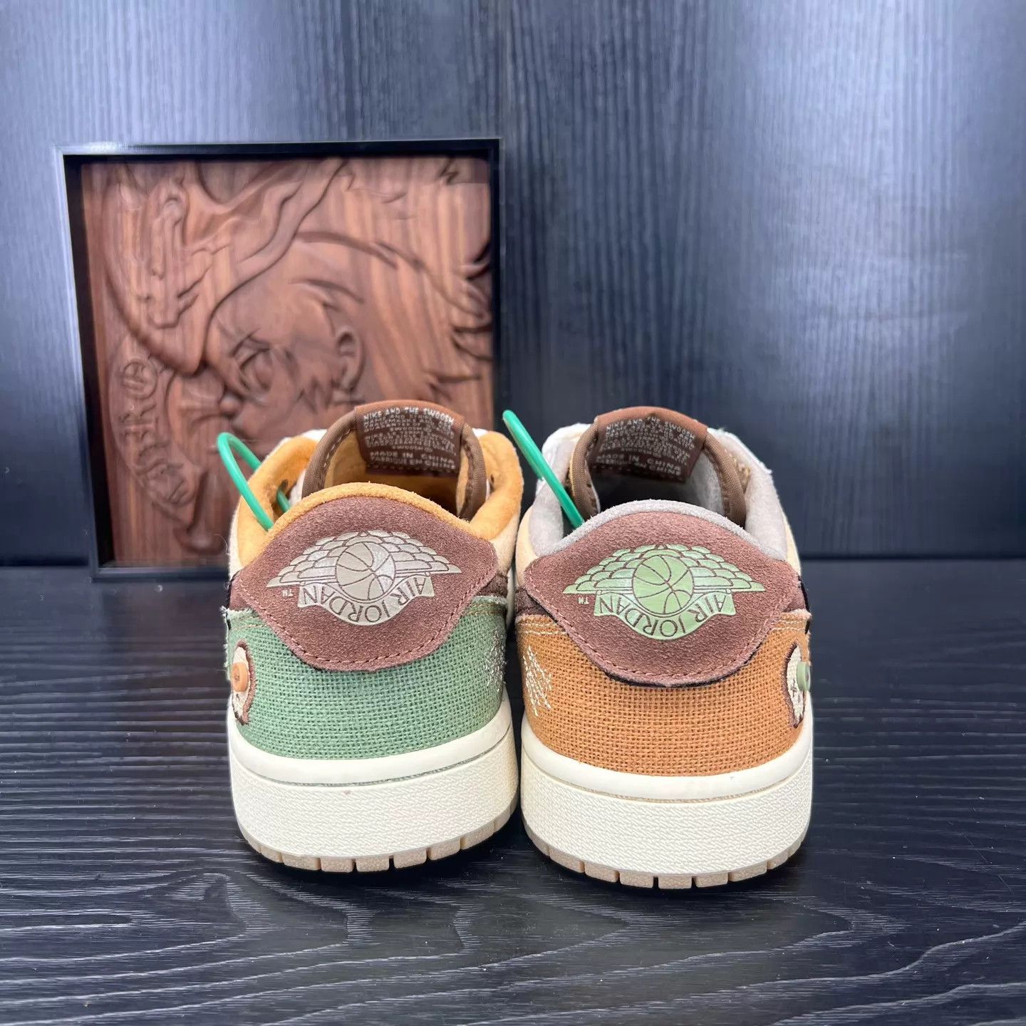 Nike Air Jordan 1 Low Voodoo Doll 42.5 Mint Box Accs Size US 9.5 / EU 42-43 - 4 Thumbnail