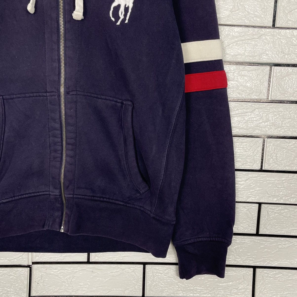 Polo Ralph Lauren Vintage Polo Ralph Lauren Zipper Hoodie Jacket Size US M / EU 48-50 / 2 - 4 Thumbnail