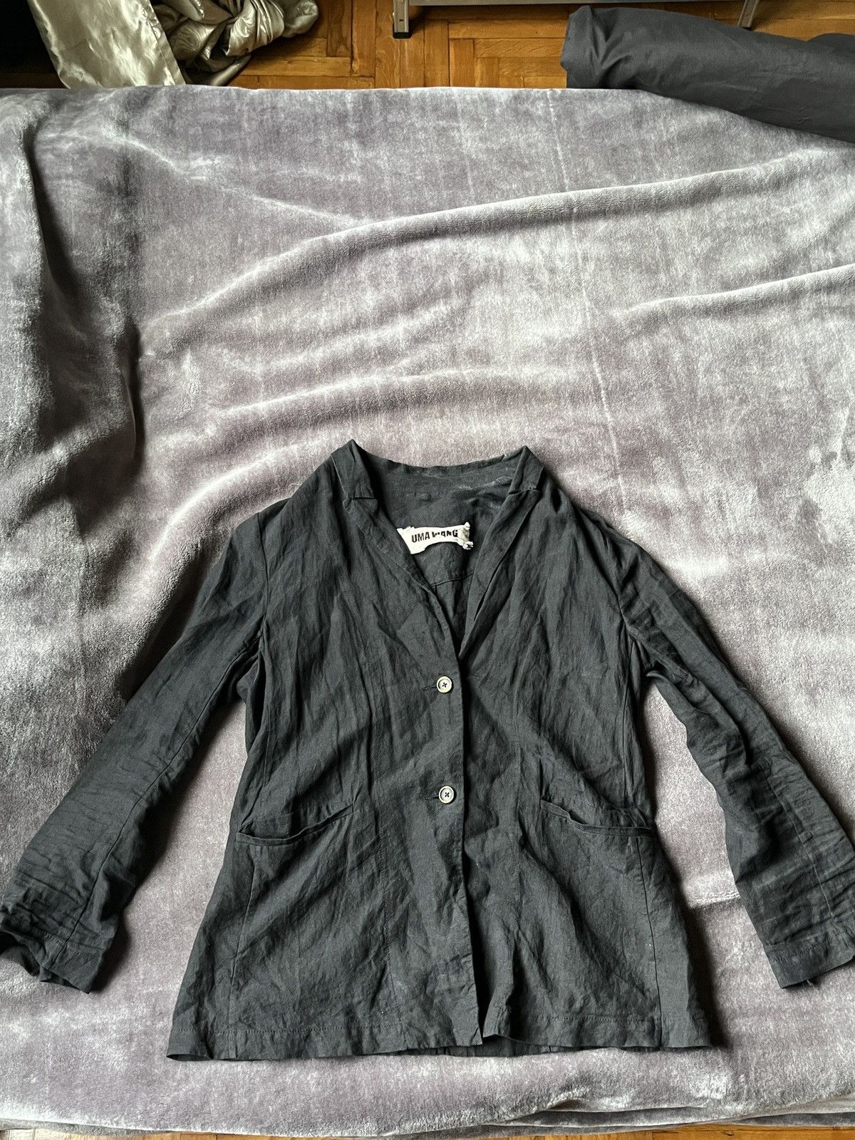 Uma Wang Uma Wang Karen Linen Jacket Size L / US 10 / IT 46 - 3 Thumbnail