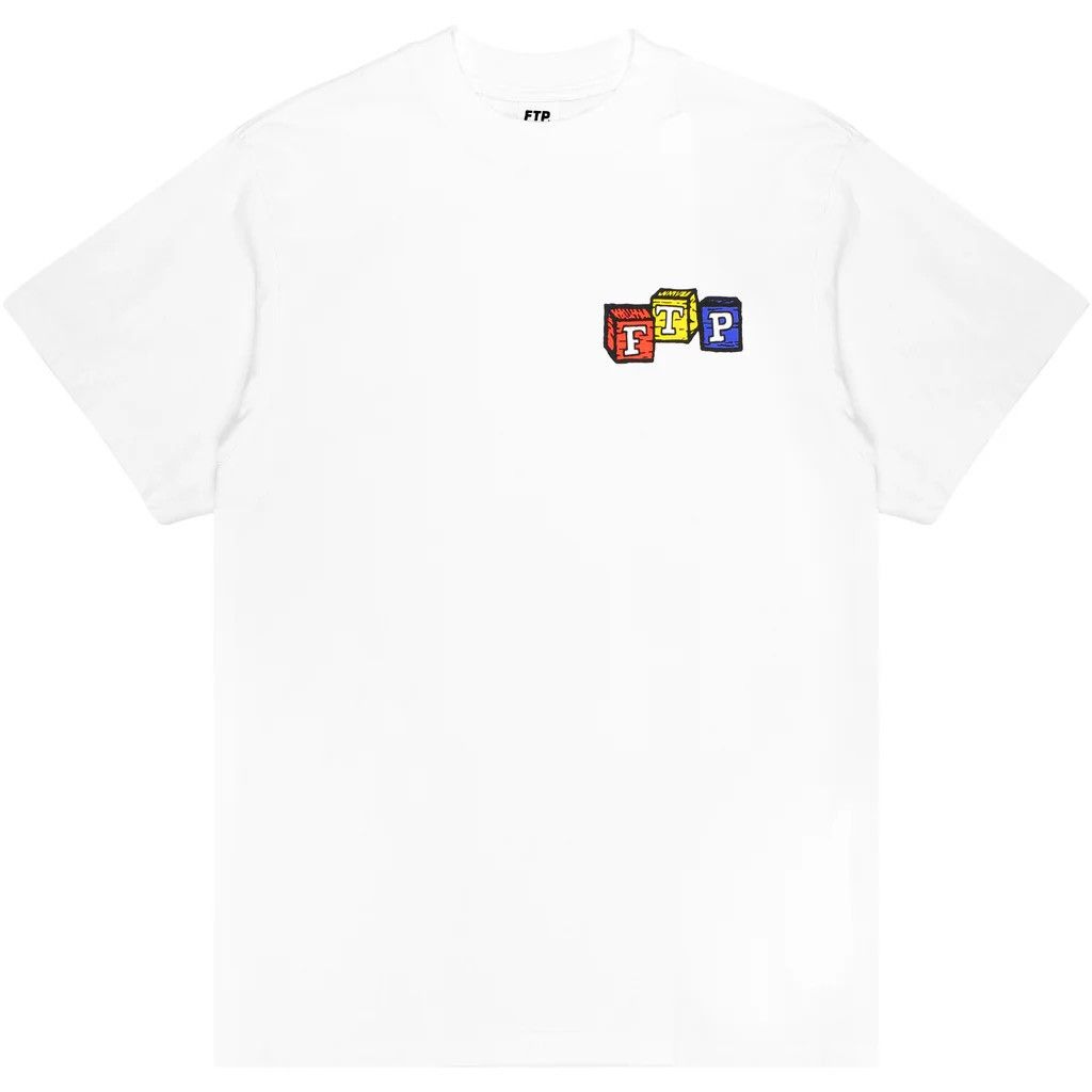 Fuck The Population FTP BLOCKS LOGO TEE (WHITE) Size US L / EU 52-54 / 3 - 2 Thumbnail