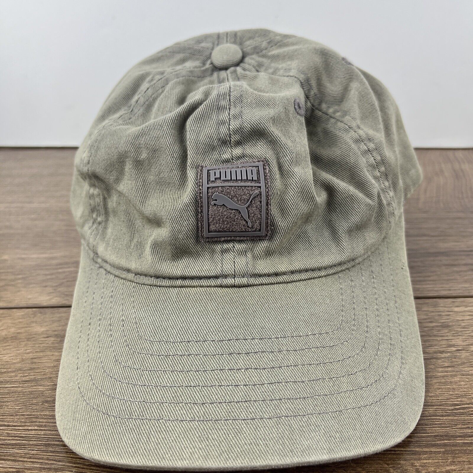Puma PUMA Hat Puma Gray Hat Adjustable Adult Size Hat Gray Cap Size ONE SIZE - 3 Thumbnail