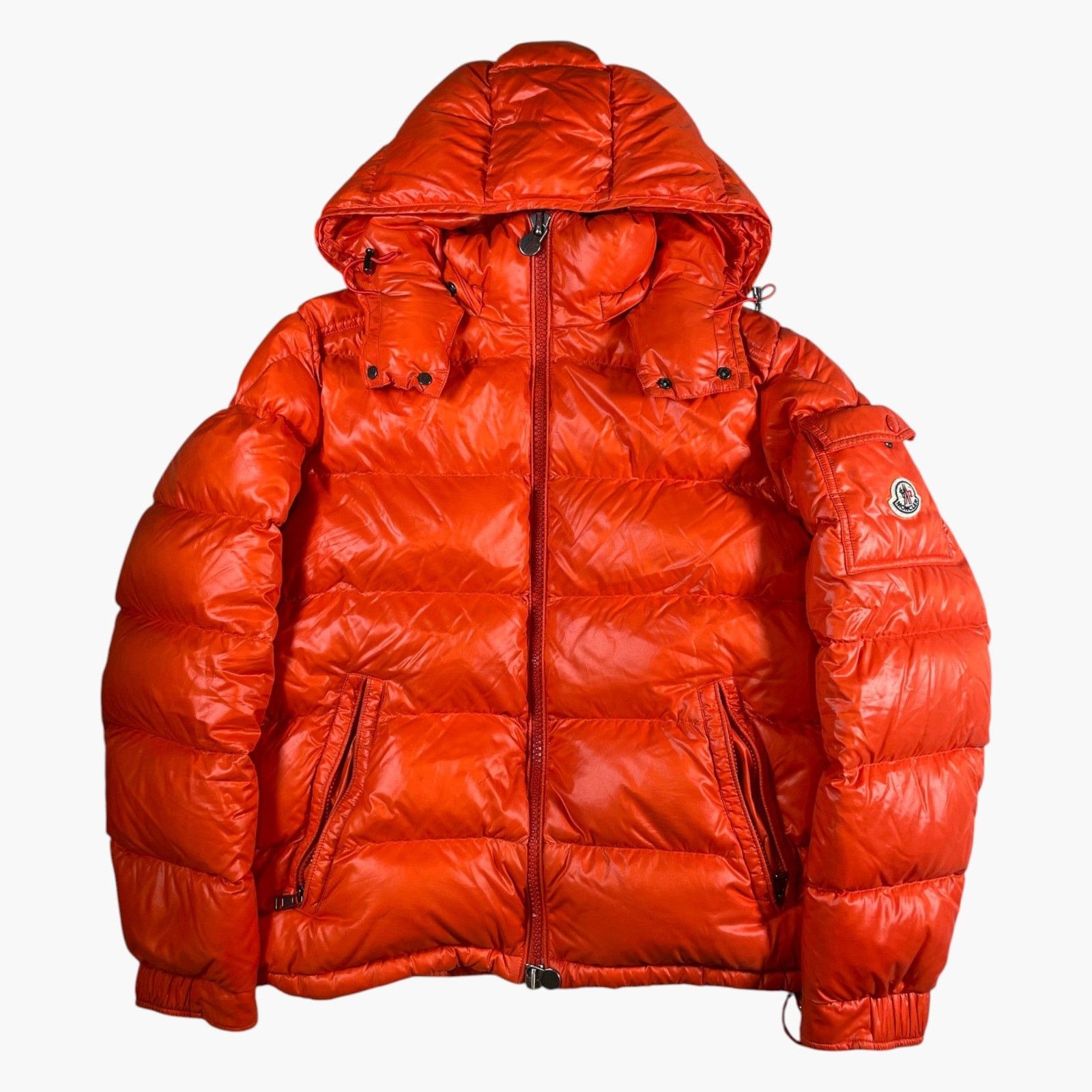 Moncler Moncler Maya (2) Orange & Olive Jacket Size US M / EU 48-50 / 2 - 1 Thumbnail