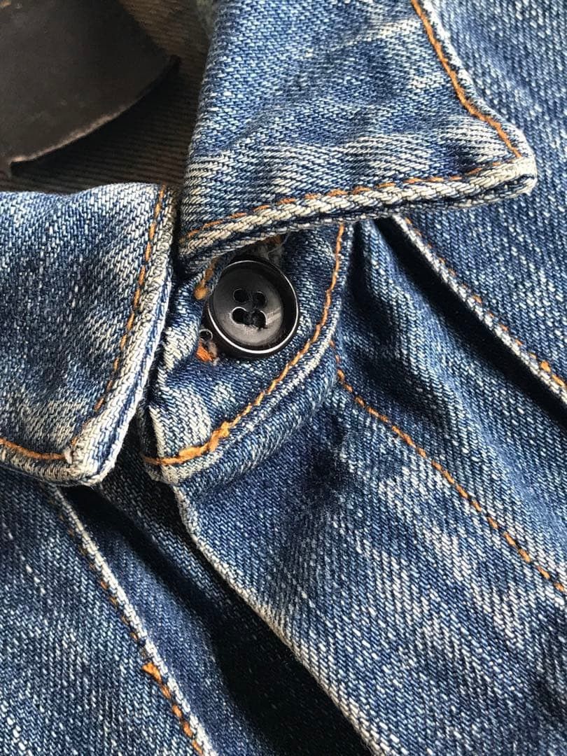 Hedi Slimane 03SS Dior Homme Denim Jacket Size US S / EU 44-46 / 1 - 5 Thumbnail