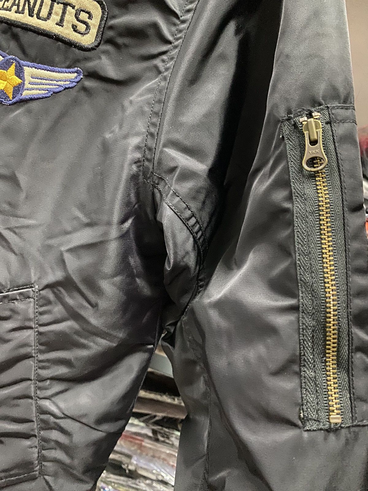 Japanese Brand × Peanuts PEANUT X AIRBORNE JACKET Size US M / EU 48-50 / 2 - 6 Thumbnail