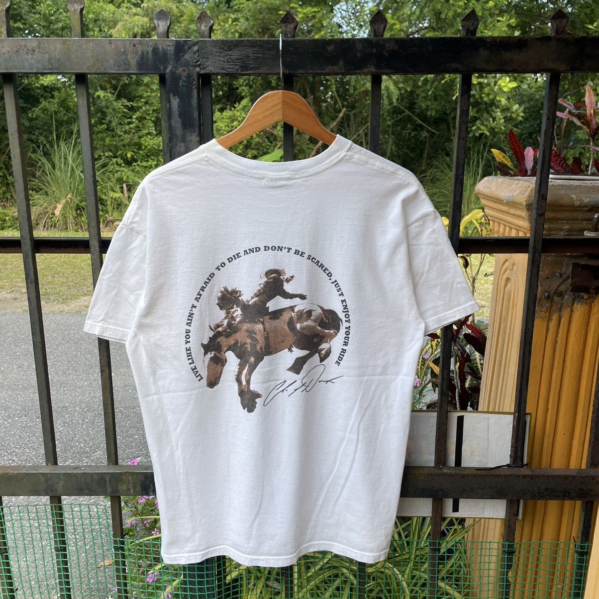 Band Tees 🔥Vintage 2005 Chris Le Doux Solo Artist Promo Music Tee Size US L / EU 52-54 / 3 - 1 Thumbnail