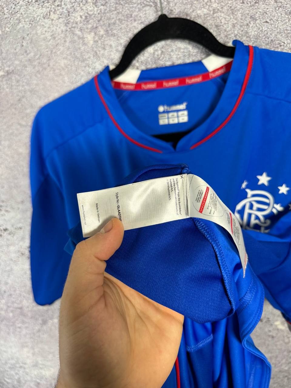 Hummel × Vintage Vintage Rangers FC 2018/19 Hummel Soccer Jersey Size US M / EU 48-50 / 2 - 13 Thumbnail