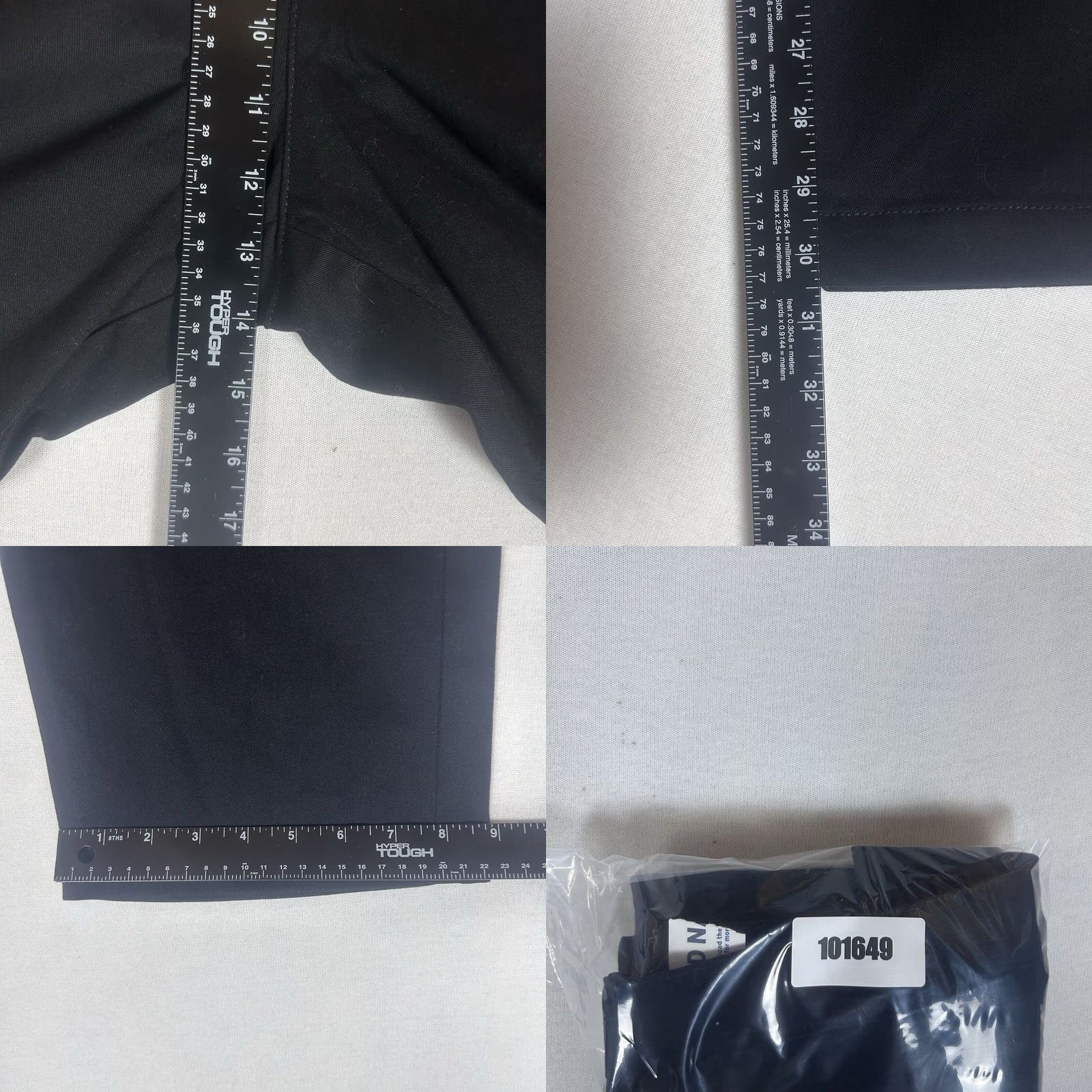 Old Navy Old Navy Black Plus Size 16 Flare Stretch Pants Womens NWT Size 38" / US 16 / IT 52 - 8 Thumbnail
