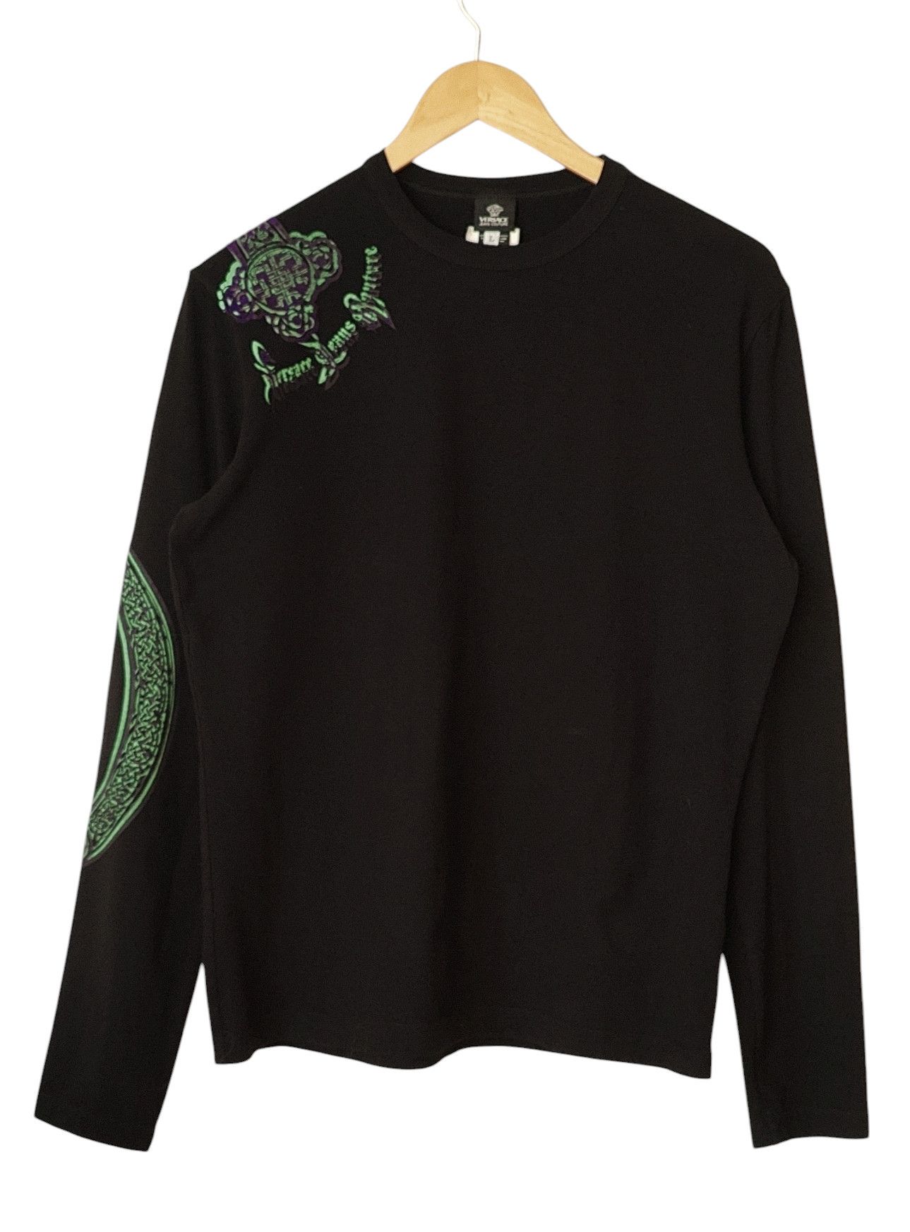 Versace Gianni Versace Jeans Couture Fancy Vintage Longsleeve Size US L / EU 52-54 / 3 - 1 Thumbnail
