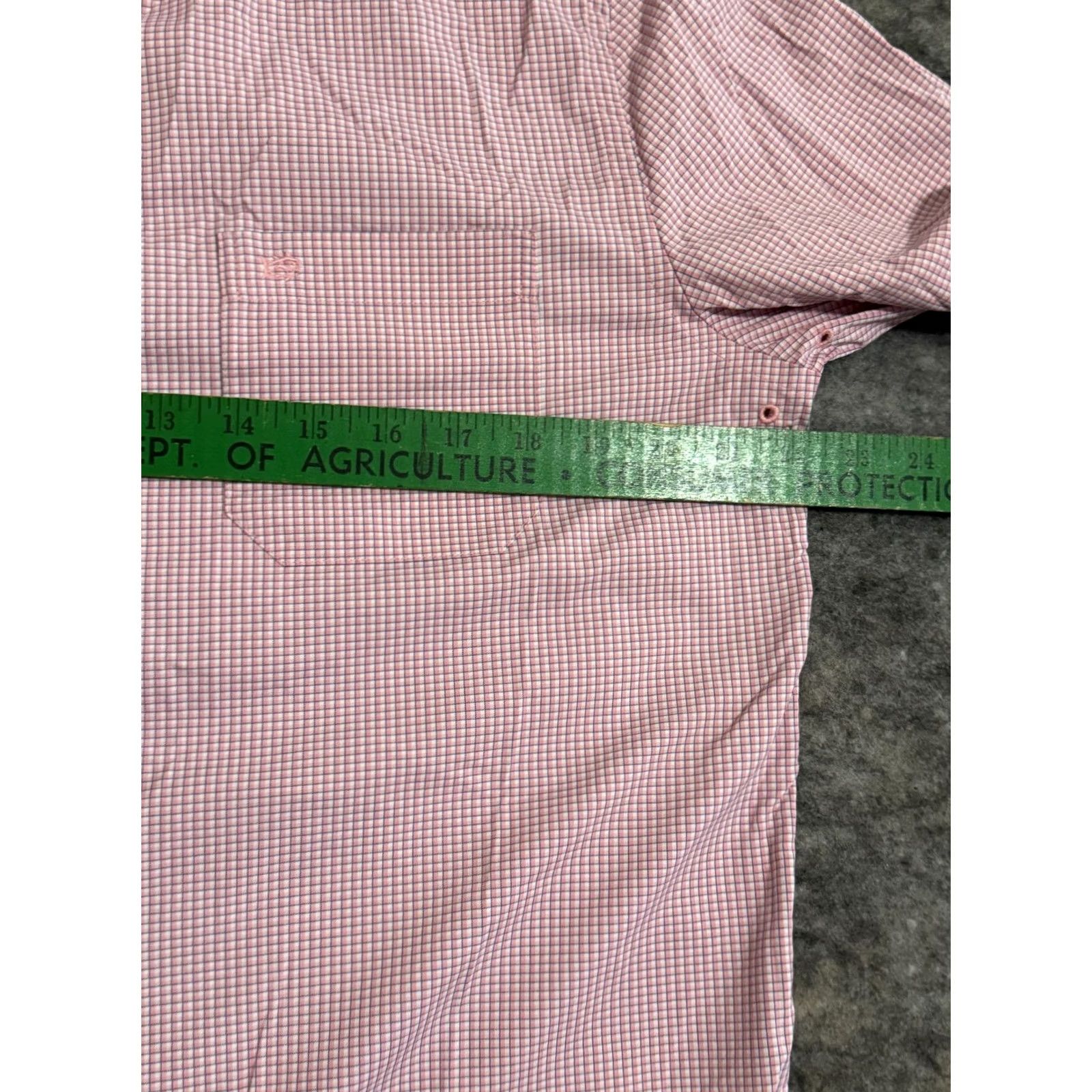 Southern Tide Southern Tide Plaid Button Up Shirt Men's Pink Long Sleeve Medium Size US M / EU 48-50 / 2 - 4 Thumbnail