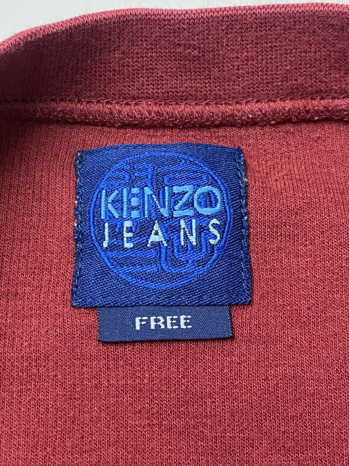Kenzo Vintage Kenzo Jeans Embroidered Logo Sweatshirt Size US M / EU 48-50 / 2 - 6 Thumbnail