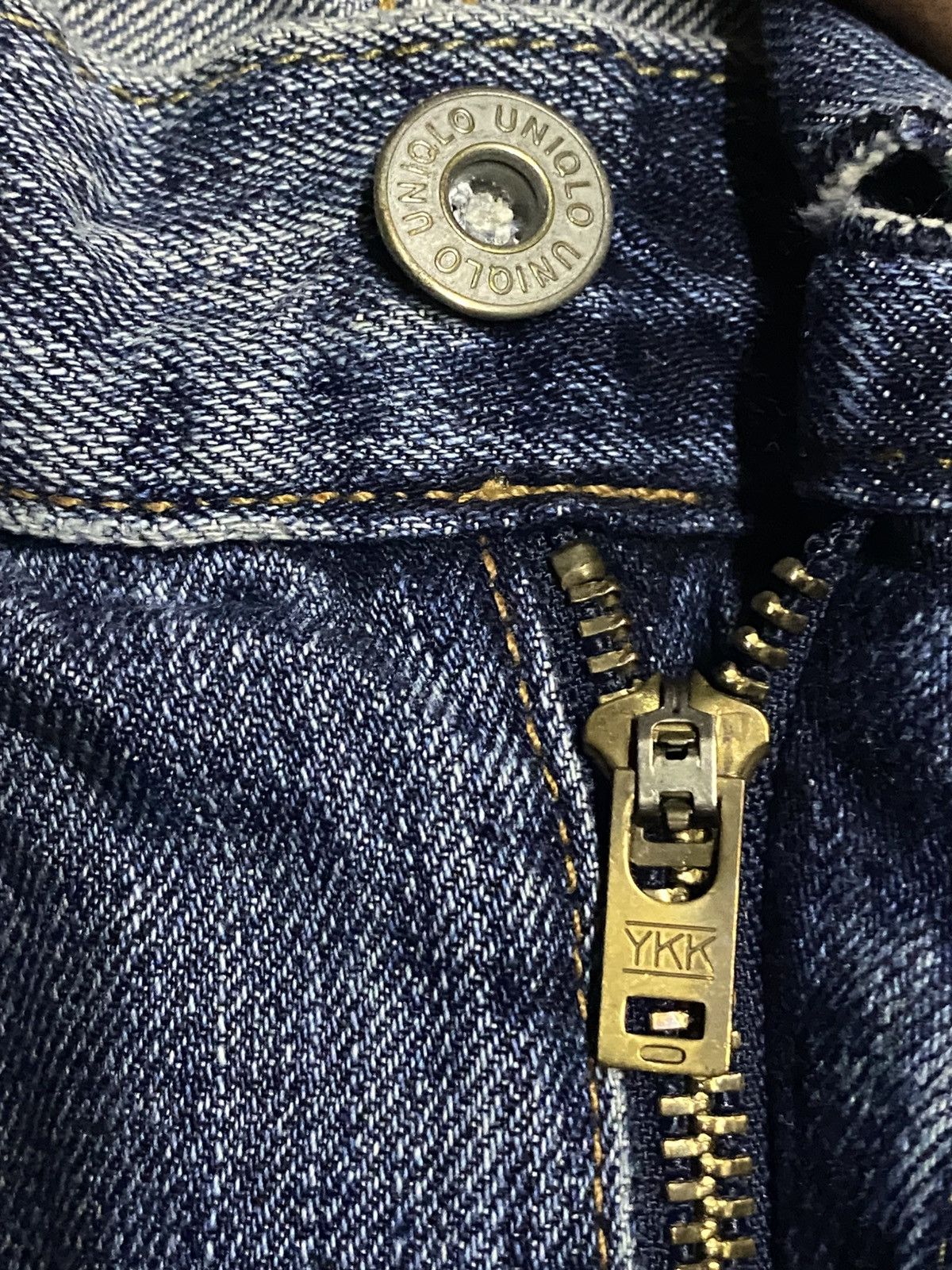 Japanese Brand Vintage Uniqlo Grunge Selvedge Distressed Jeans Size US 36 / EU 52 - 15 Thumbnail