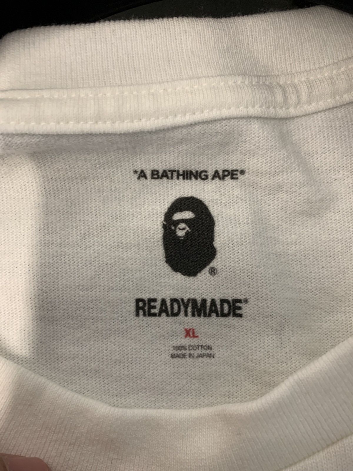 Bape × READYMADE Bape x ReadyMade Small Logo Tee Size US XL / EU 56 / 4 - 6 Thumbnail