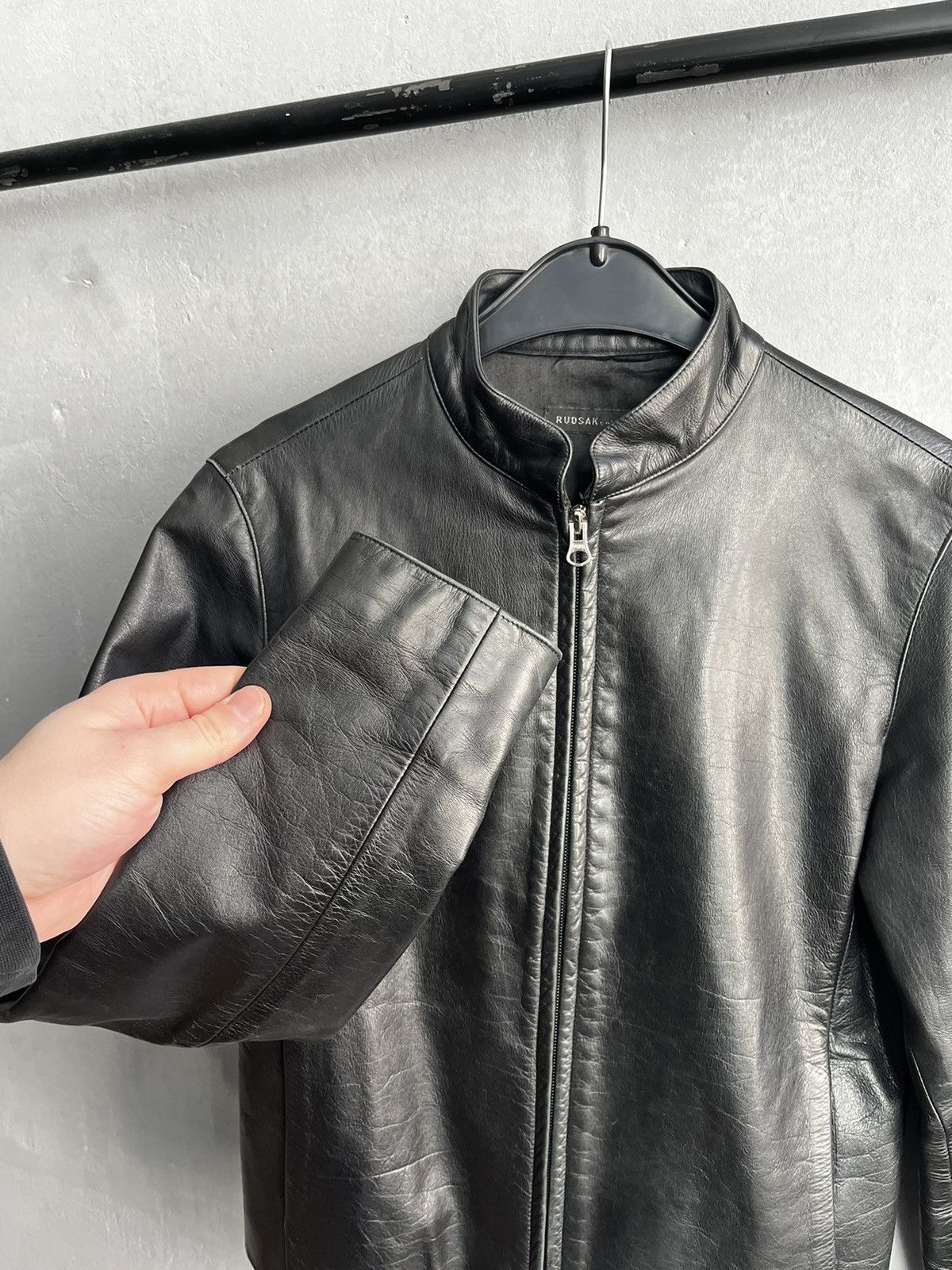 Leather × Rudsak Rudsak biker leather jacket Size S / US 4 / IT 40 - 4 Thumbnail