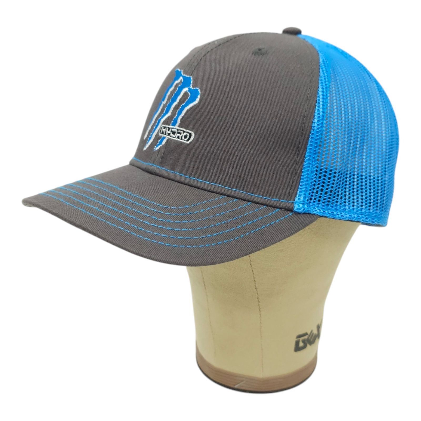 Other Monster Hydro Mesh Snapback Cap Trucker Baseball Embroidered Size ONE SIZE - 2 Thumbnail