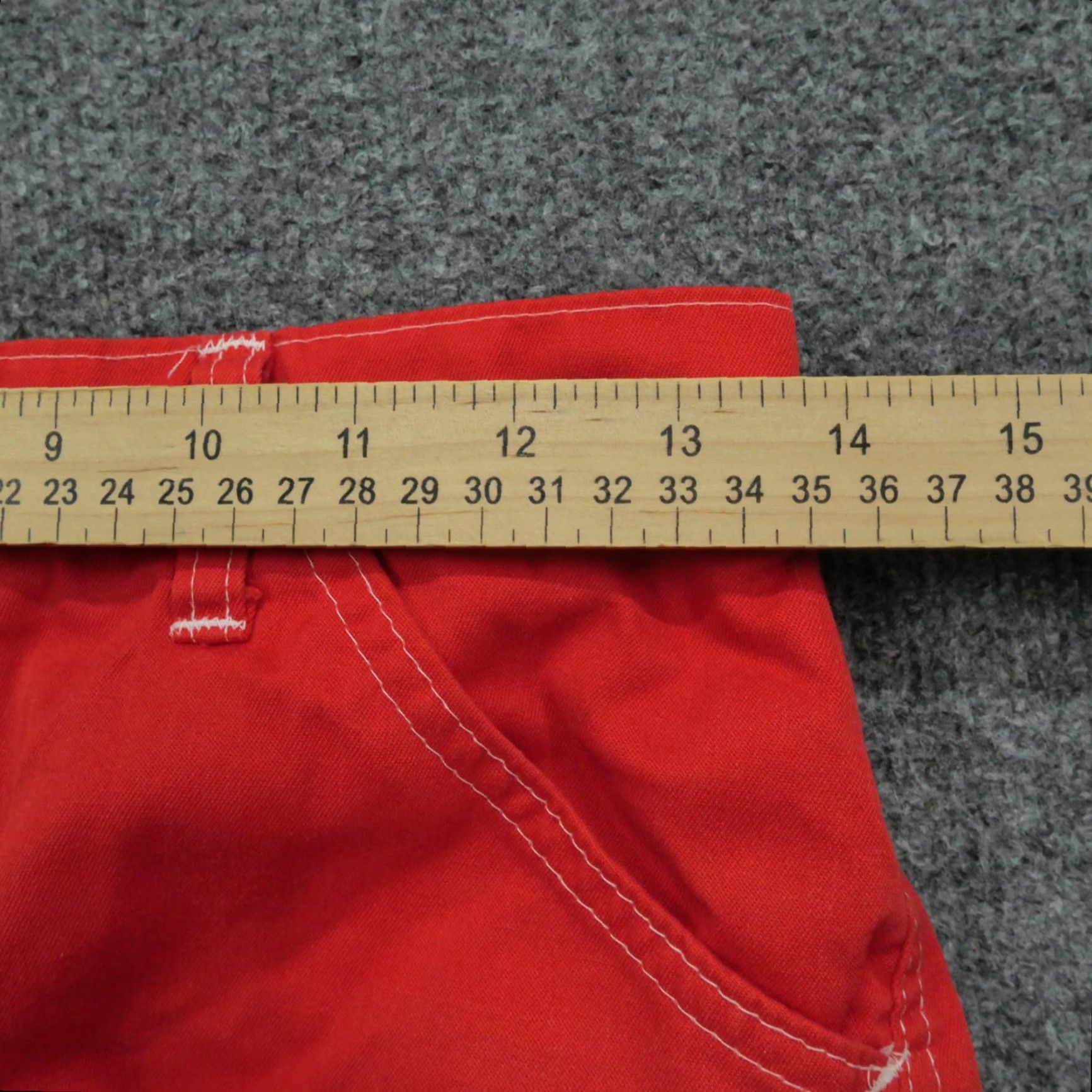 Vintage VINTAGE Dee Cee Shorts Womens 30 Orange Red Work Wear Talon 80s Size 28" / US 6 / IT 42 - 7 Thumbnail