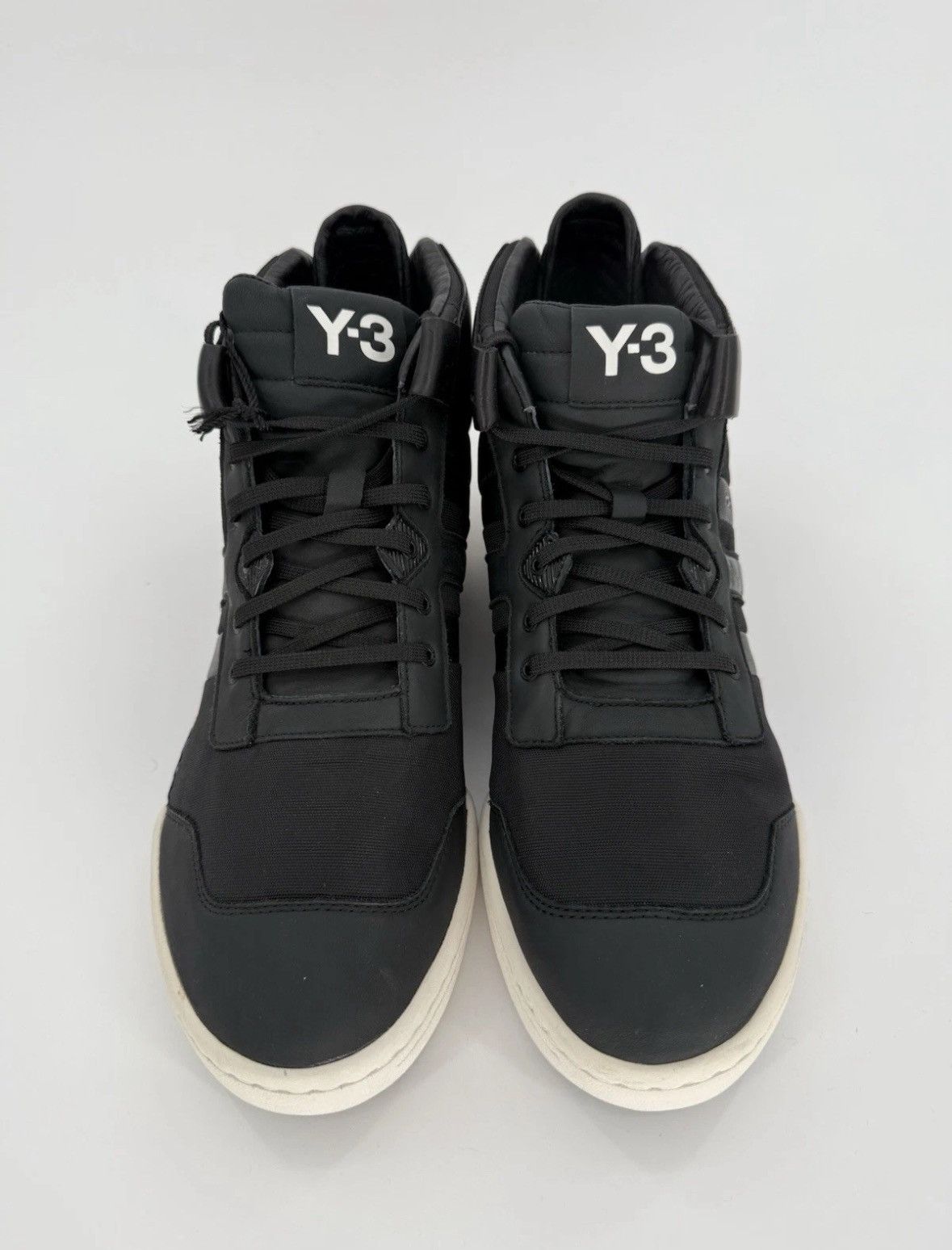 Y-3 Adidas y-3 yohji yamamoto Courtside Black V22230 Men’s SZ 12 Size US 12 / EU 45 - 4 Thumbnail