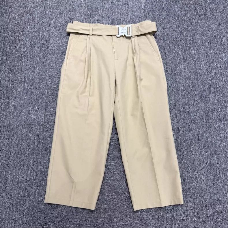 Dior Dior Functional buckle lock khaki casual pants 2505-Nextarr Size US 32 / EU 48 - 1 Thumbnail